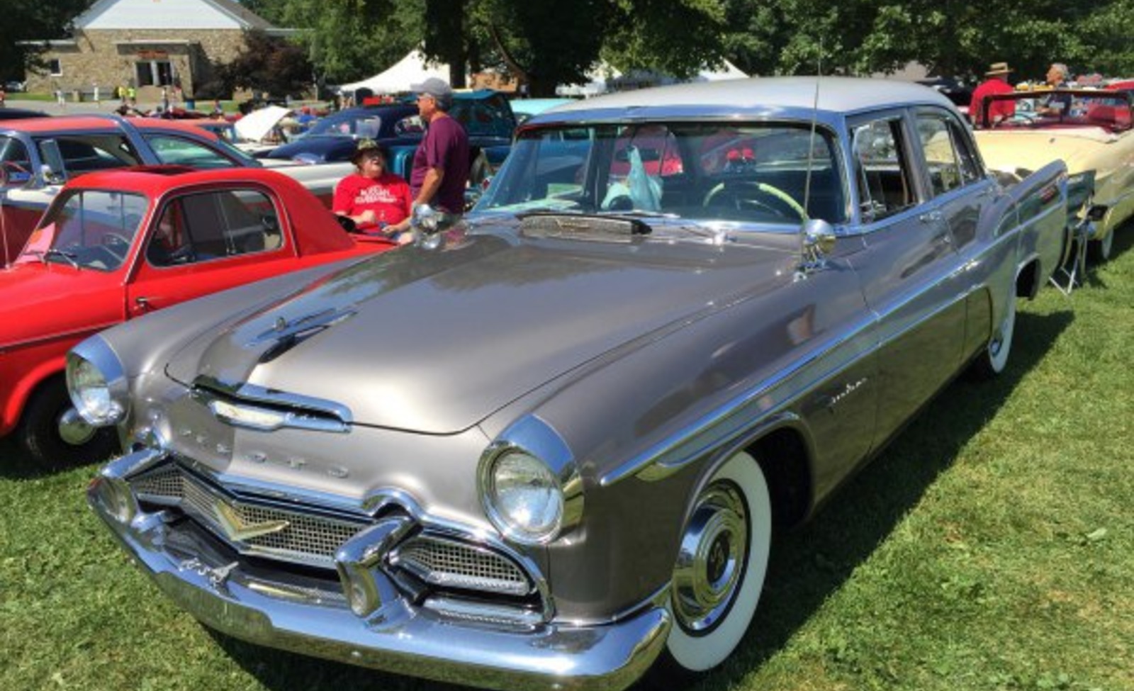 DeSoto Firedome II Four-Door Sedan (facelift 1956) 5.4 V8 (230 Hp) 1955, 1956 