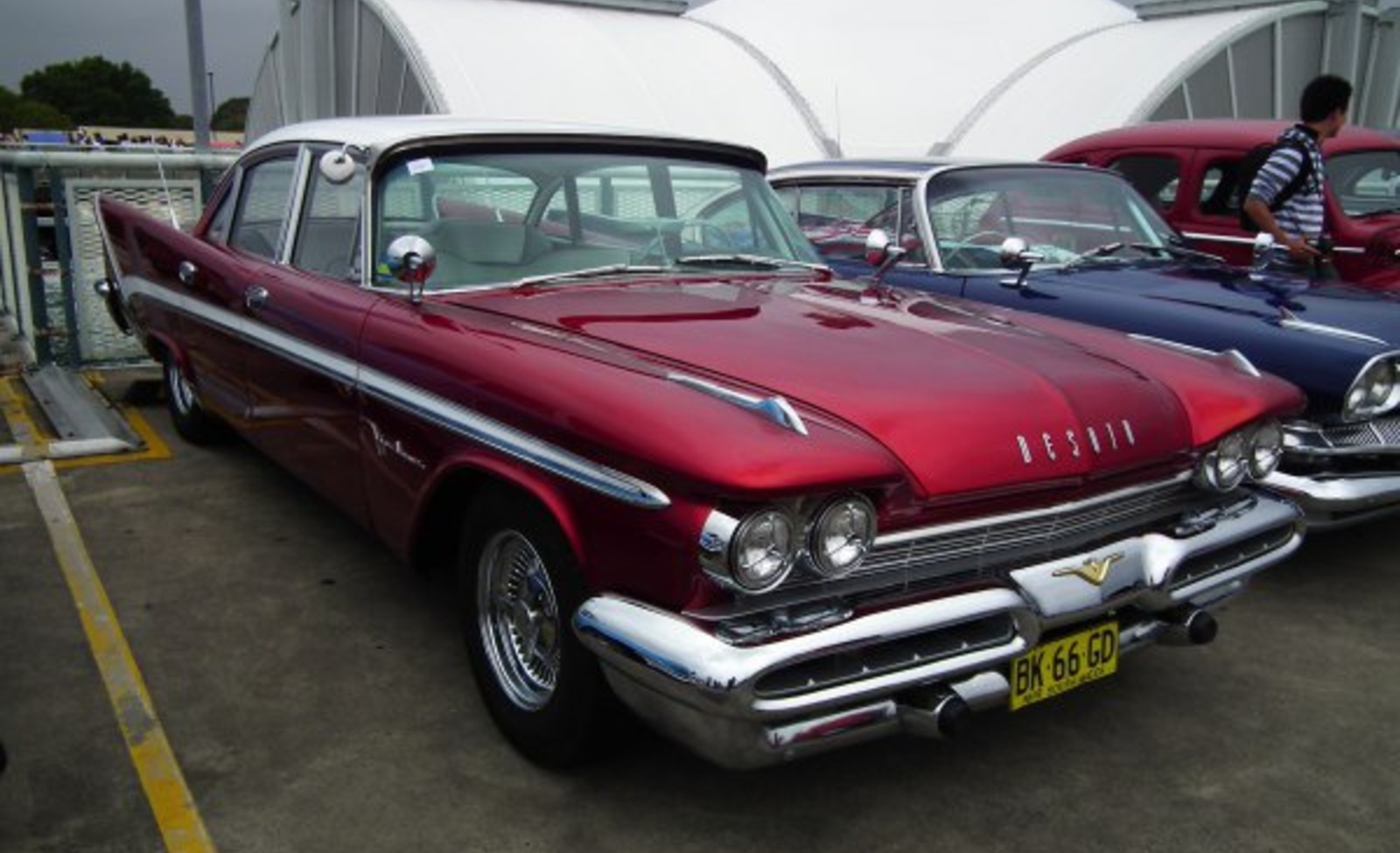 DeSoto Firedome III Four-Door Sedan (facelift 1959) 6.3 V8 (305 Hp) TorqueFlite 1958, 1959 