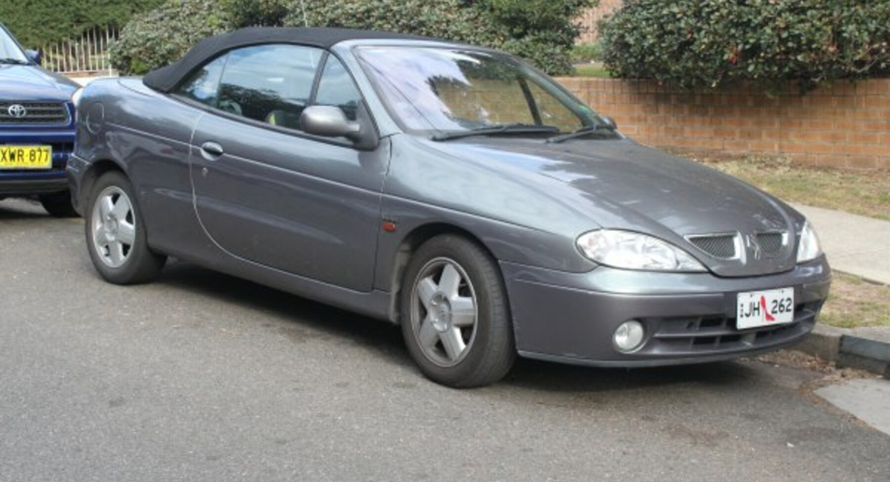 Renault Megane I Cabriolet (Phase II, 1999) 1.6i 16V (107 Hp) 1999, 2000, 2001, 2002, 2003 