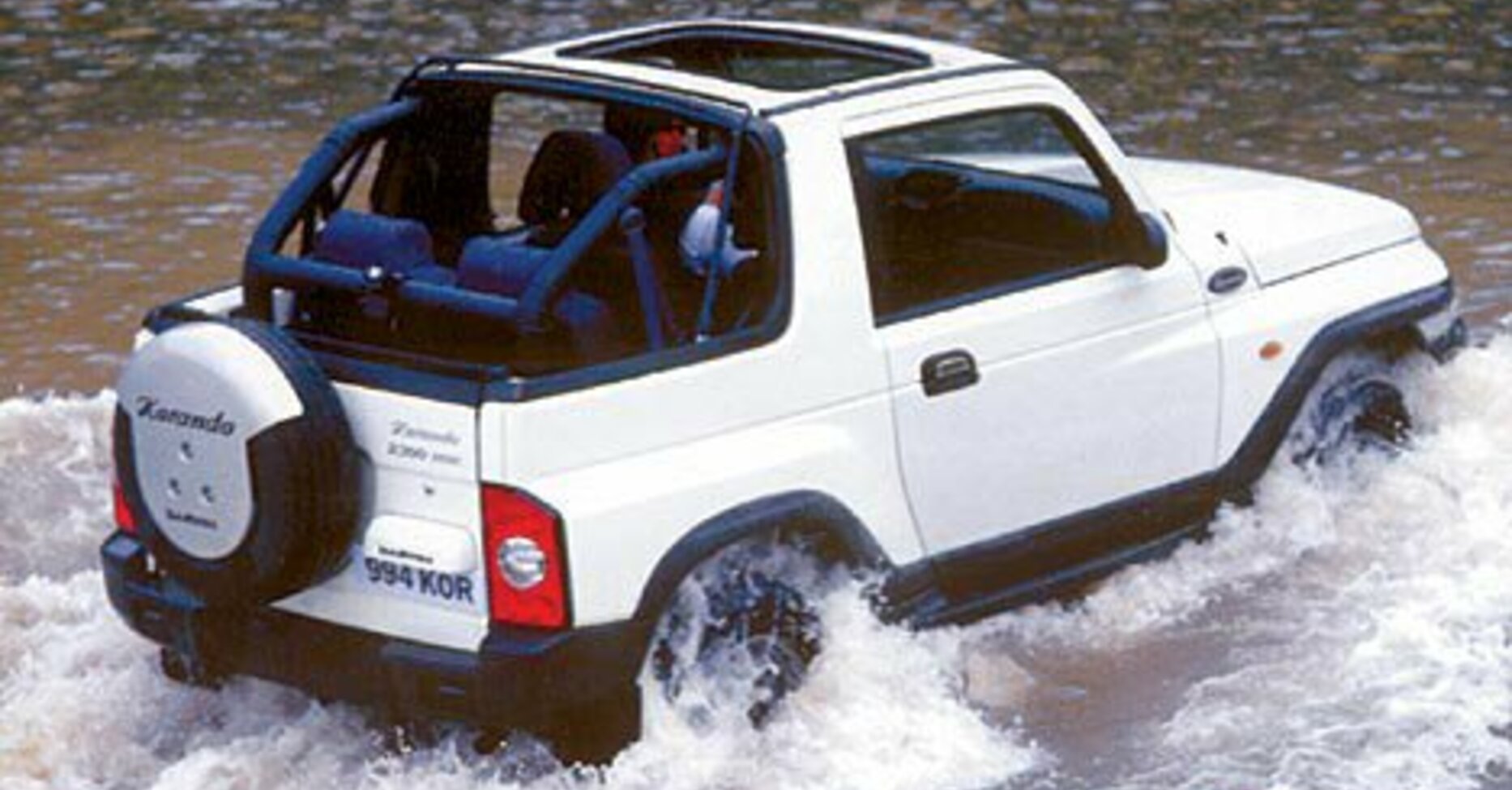 Daewoo Korando Cabrio (KJ) 2.9 TD (120 Hp) 1999, 2000, 2001 