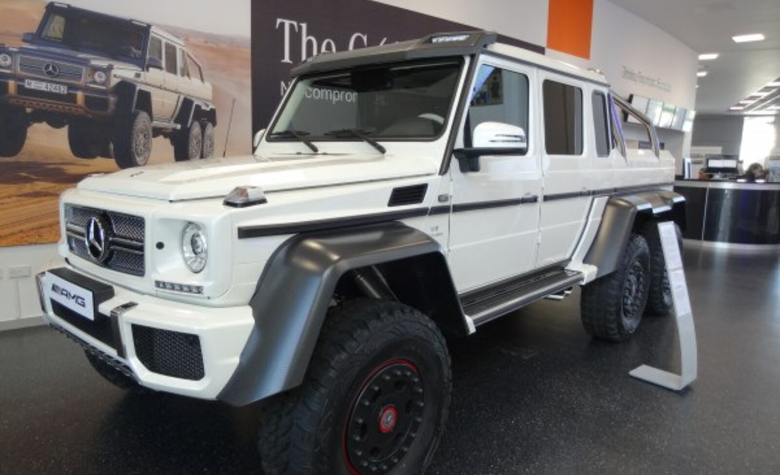 Mercedes-Benz G-class 6x6 (W463) AMG G 63 V8 (544 Hp) 6x6 7G-TRONIC SPEEDSHIFT PLUS 2013, 2014, 2015 