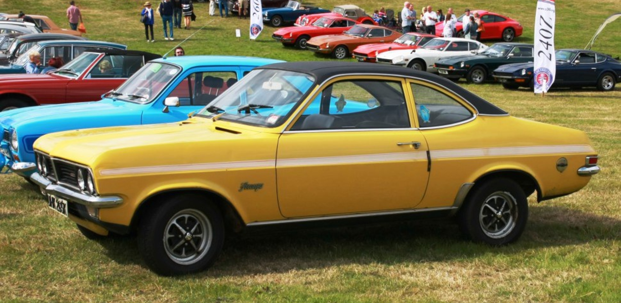 Vauxhall Firenza Coupe 2300 (111 Hp) 1972, 1973, 1974 