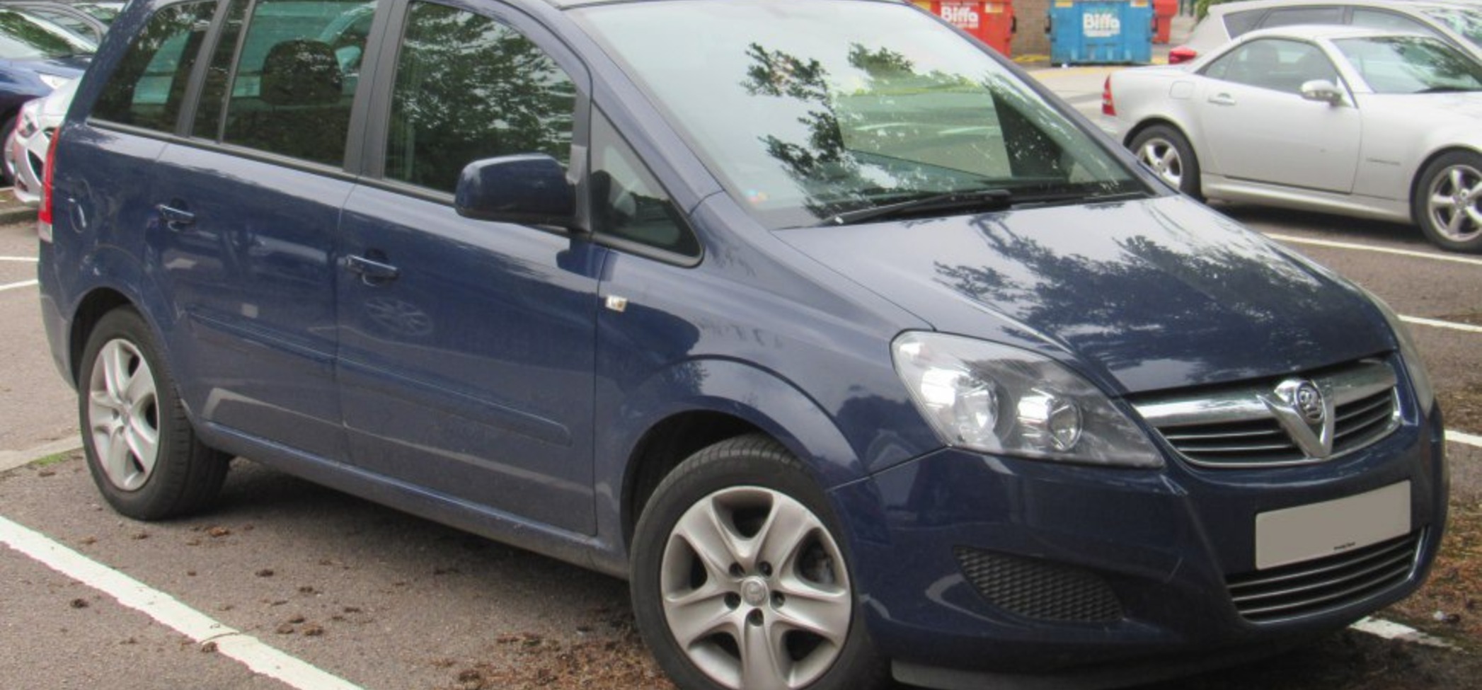 Vauxhall Zafira B (facelift 2008) 1.7 DTR (125 Hp) 2008, 2009, 2010, 2011, 2012, 2013, 2014 