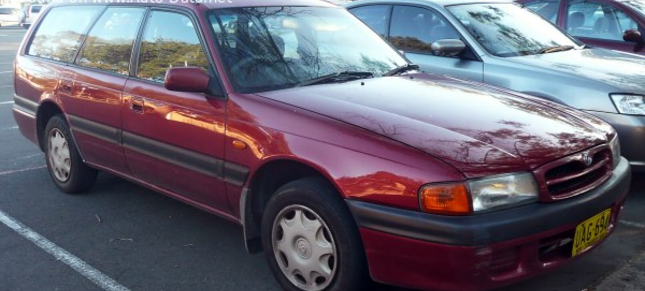 Mazda 626 III Station Wagon (GV) 2.2 12V 4WD (116 Hp) 1991, 1992 