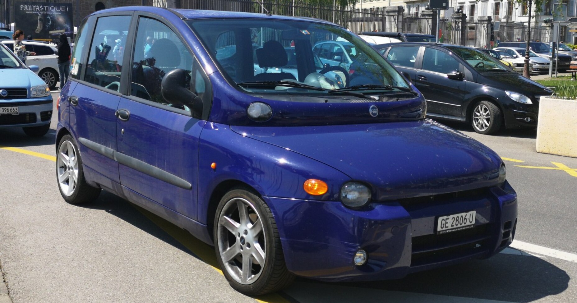 Fiat Multipla (186) 1.9 JTD 110 (110 Hp) 2001, 2002 