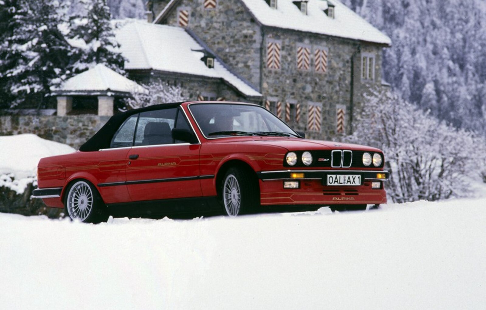 Alpina C2 Cabrio (E30) 2.7 (209 Hp) 1986, 1987 