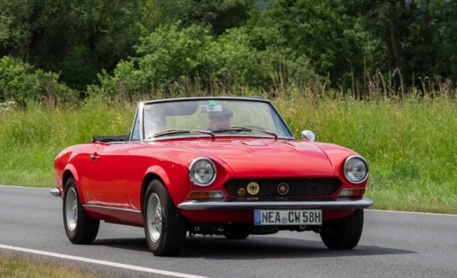 Fiat 124 Spider 1800 Rally Abarth (128 Hp) 1973, 1974, 1975 