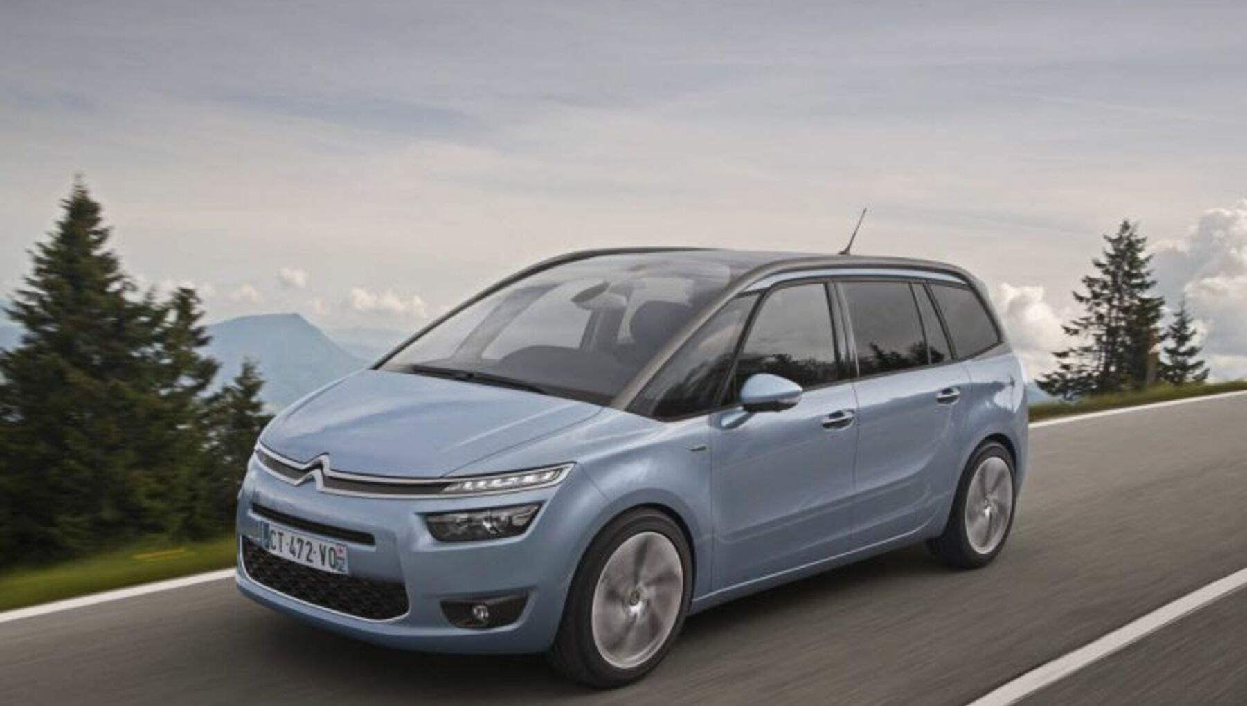 Citroen C4 II Grand Picasso (Phase I, 2013) 1.6 HDi (92 Hp) 2013, 2014 