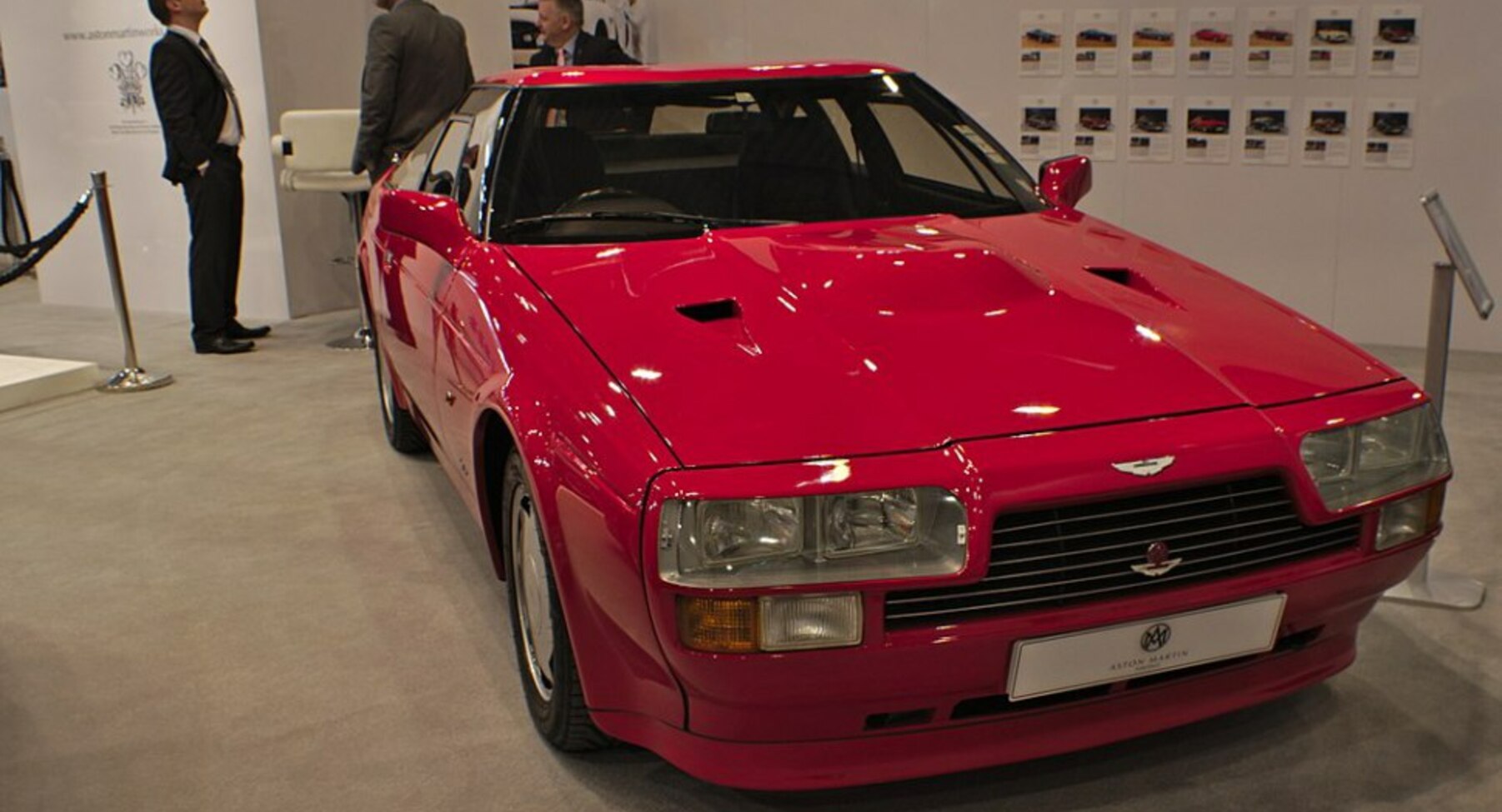 Aston Martin Zagato Vantage 5.3 (438 Hp) 1986, 1987, 1988, 1989 