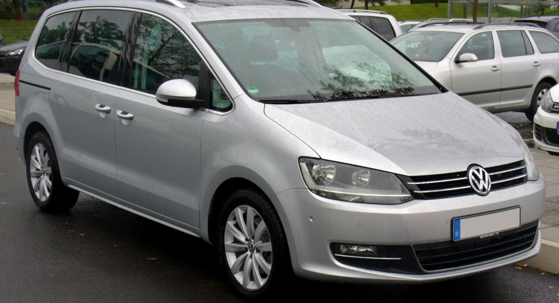 Volkswagen Sharan II 2.0 TDI BMT (170 Hp) 2010, 2011, 2012 