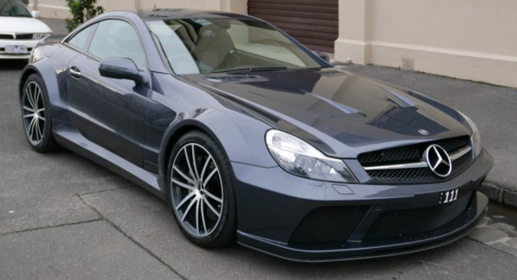 Mercedes-Benz SL Coupe (R230, facelift 2008) AMG SL 65 Black Series V12 (670 Hp) SPEEDSHIFT 2008, 2009 