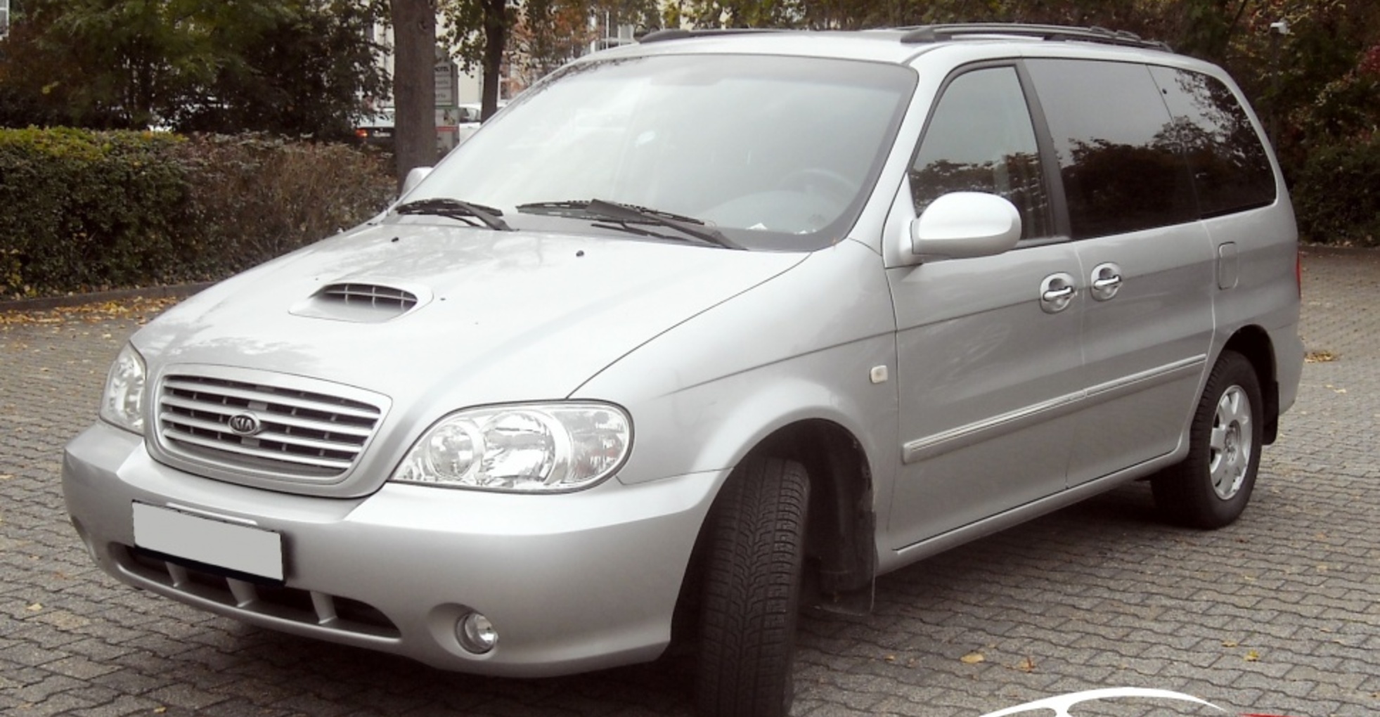 Kia Carnival I (UP/GQ, facelift 2001) 2.5i V6 (150 Hp) 2001, 2002, 2003, 2004, 2005, 2006 