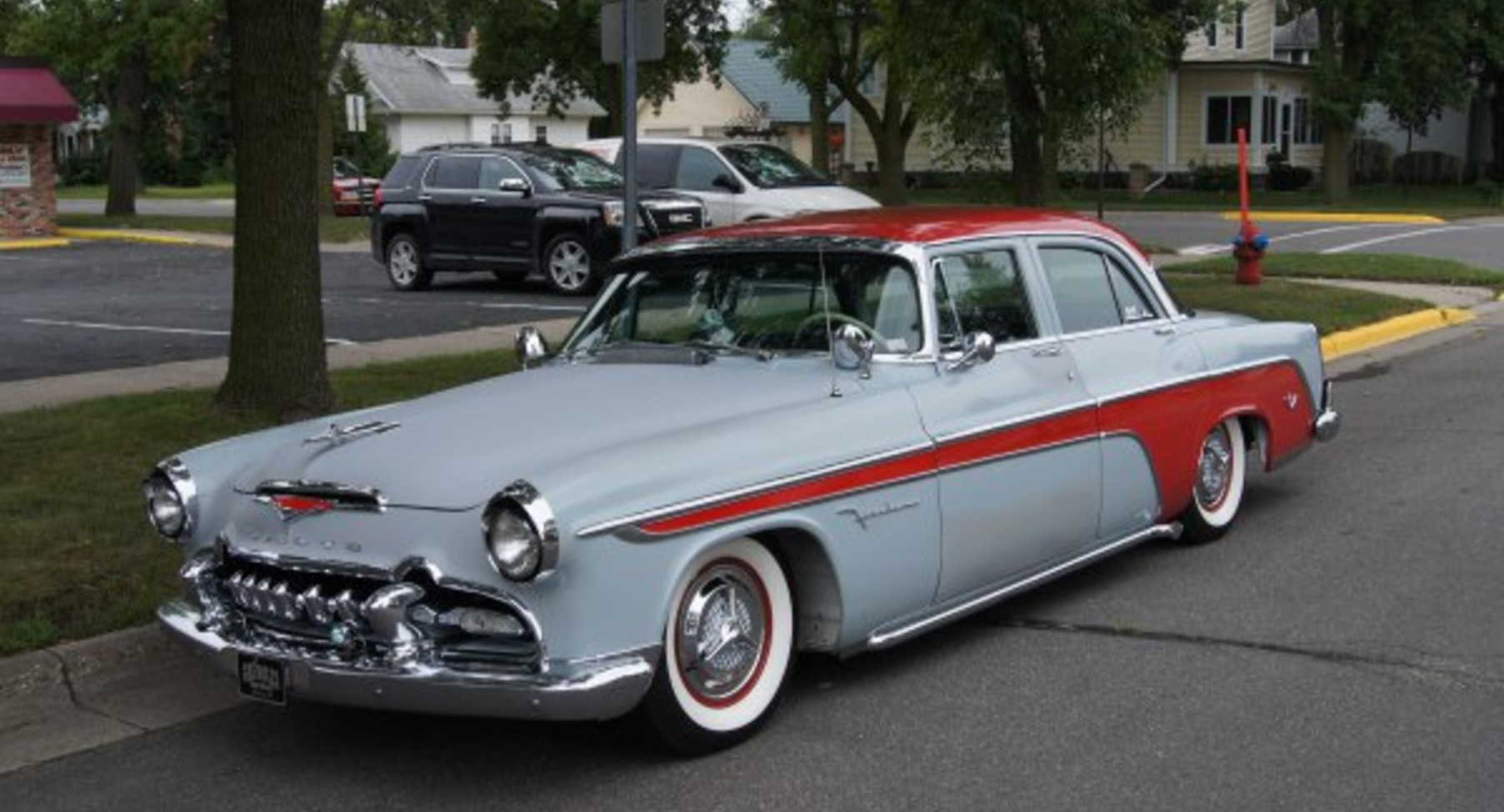 DeSoto Firedome II Four-Door Sedan 4.8 V8 (185 Hp) 1954, 1955 