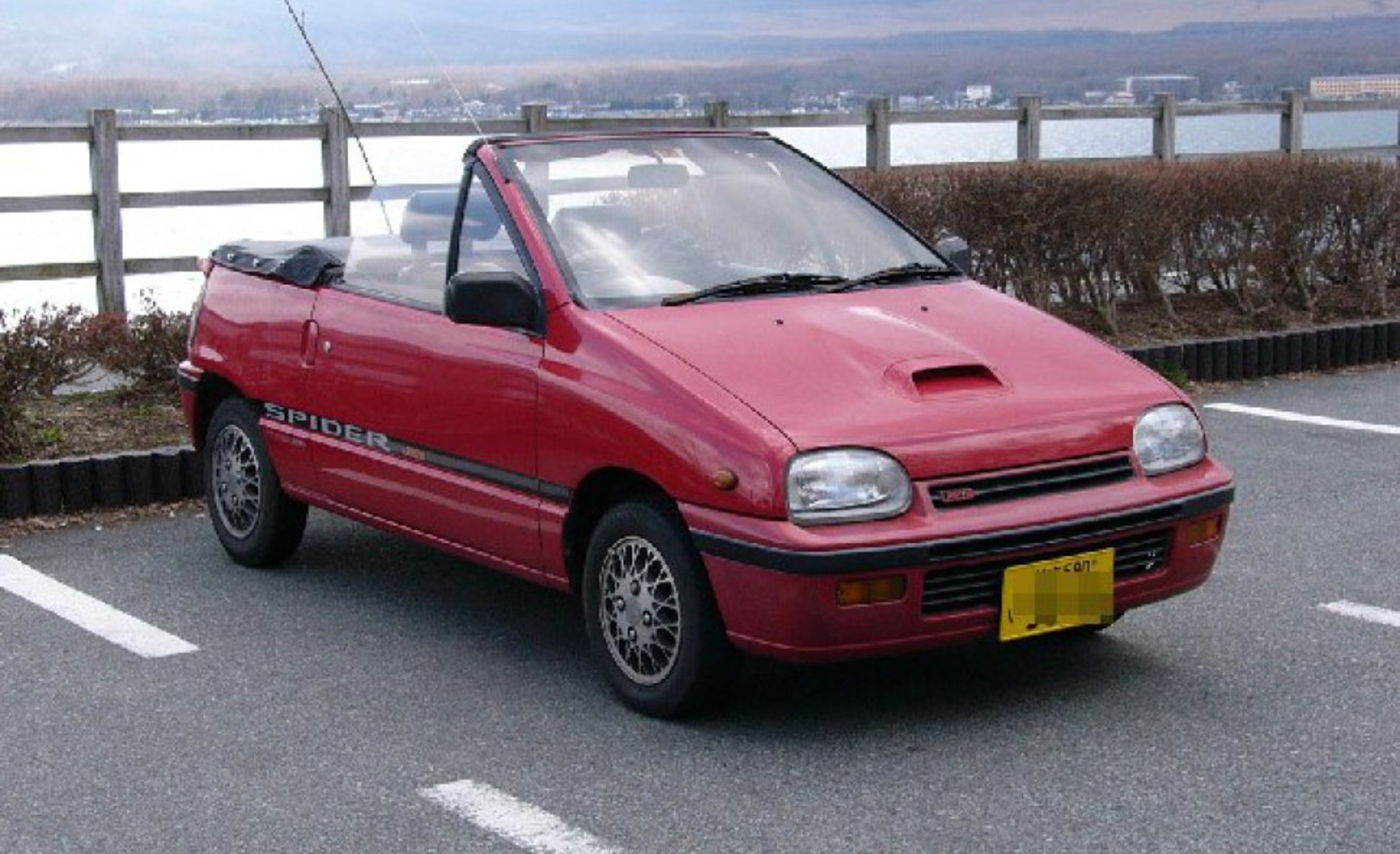 Daihatsu Leeza Spider 0.7 (64 Hp) Automatic 1986, 1987, 1988, 1989, 1990, 1991, 1992, 1993, 1994 