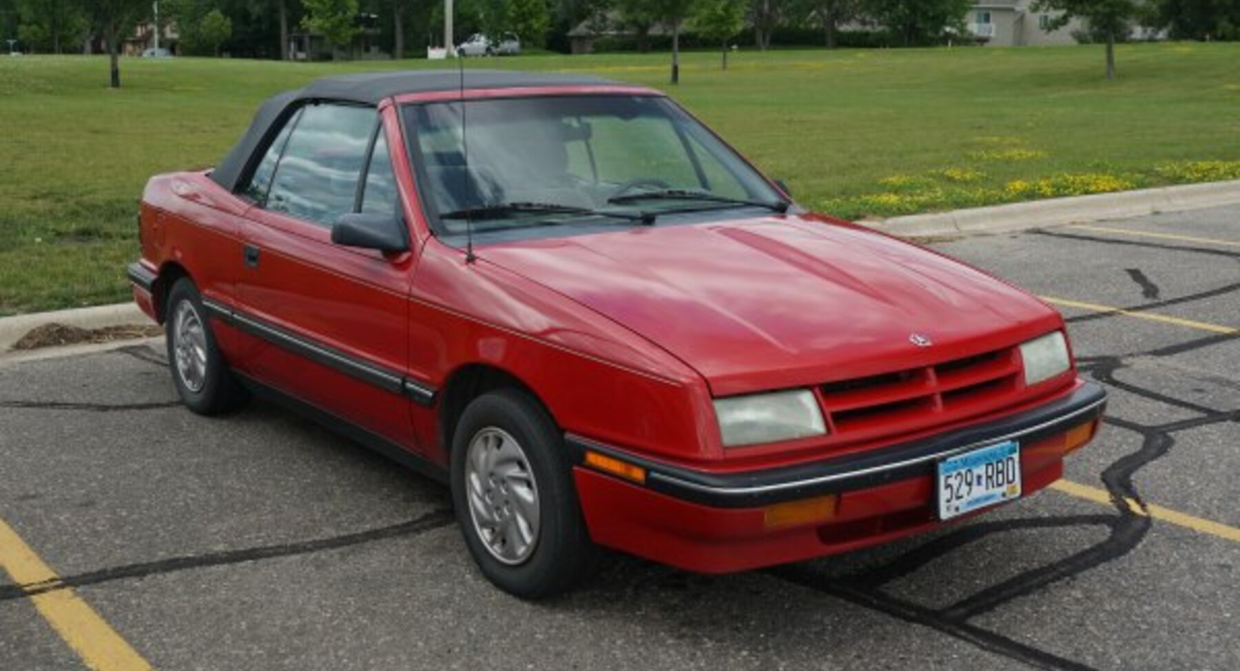 Dodge Shadow Convertible 2.2 i (94 Hp) 1986, 1987, 1988, 1989, 1990, 1991, 1992, 1993, 1994 