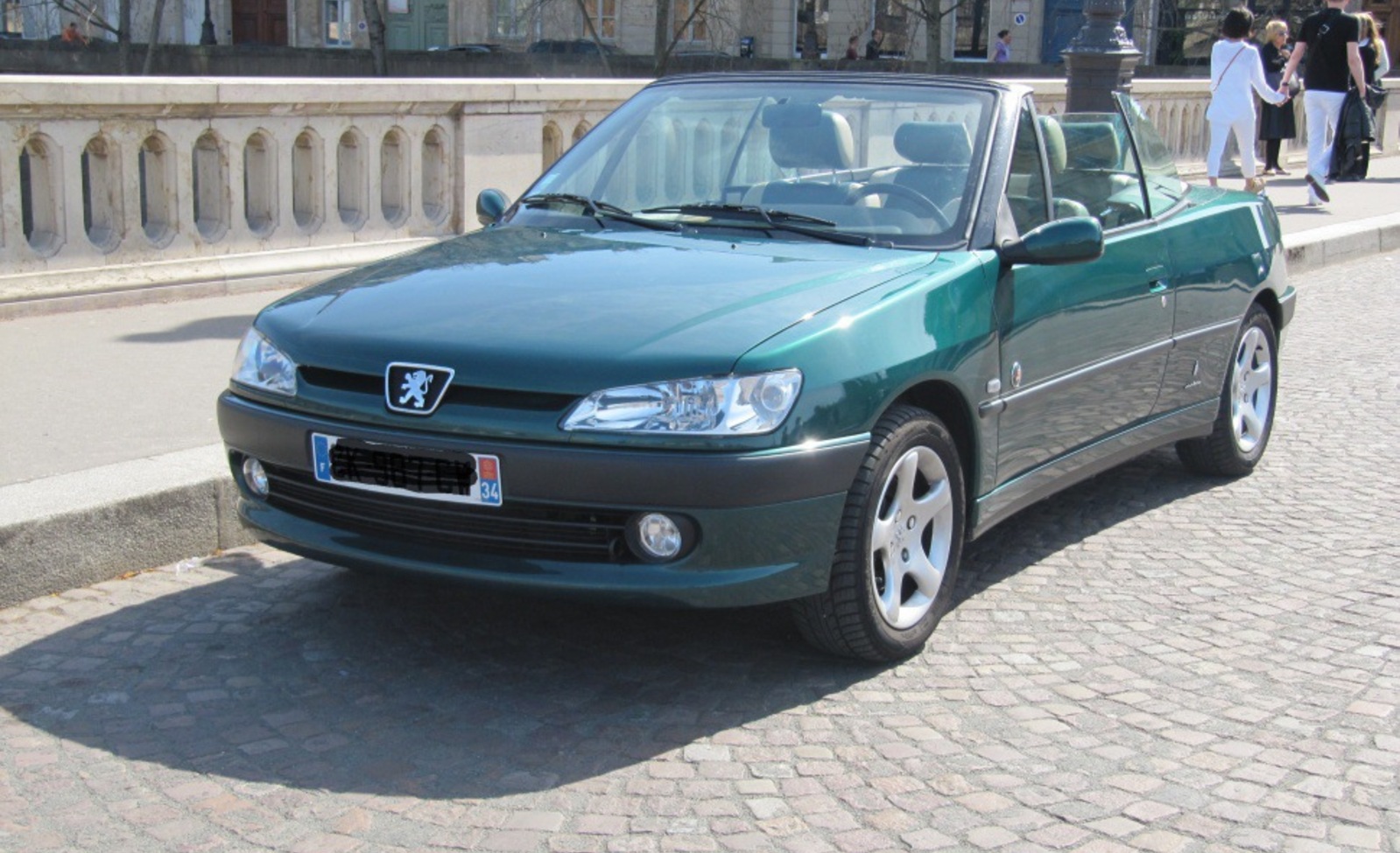 Peugeot 306 Cabrio (facelift 1997) 2.0i 16V (133 Hp) 1997, 1998, 1999, 2000, 2001, 2002 