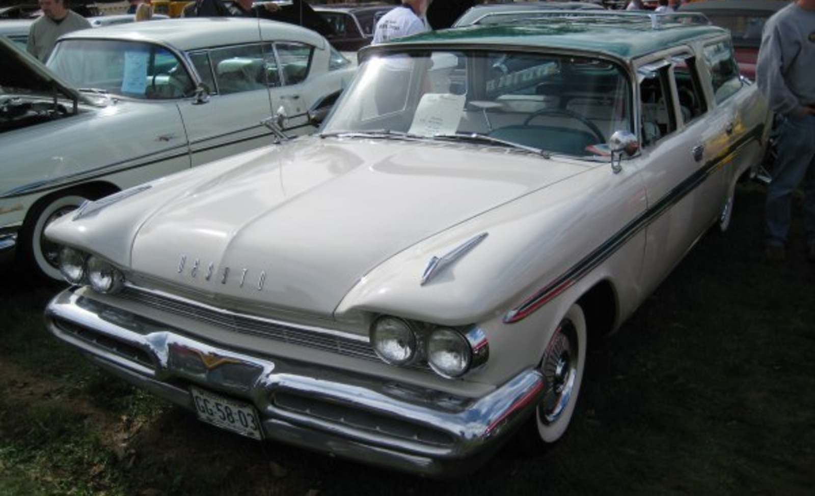 DeSoto Firesweep I Station Wagon (facelift 1959) Shopper 5.9 V8 (295 Hp) TorqueFlite 1958, 1959 