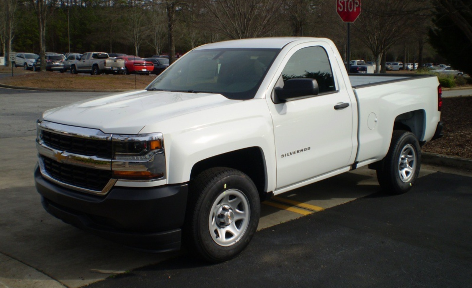 Chevrolet Silverado 1500 Regular Cab III (facelift 2016) Standard Box 4.3 V6 EcoTec3 (285 Hp) 4WD Automatic 2016, 2017, 2018 