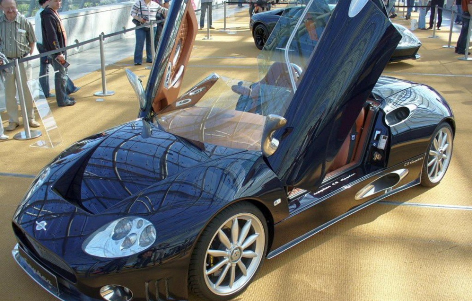 Spyker C8 Spyder 4.2 V8 40V (400 Hp) 2000, 2001, 2002, 2003, 2004, 2005, 2006, 2007, 2008, 2009 