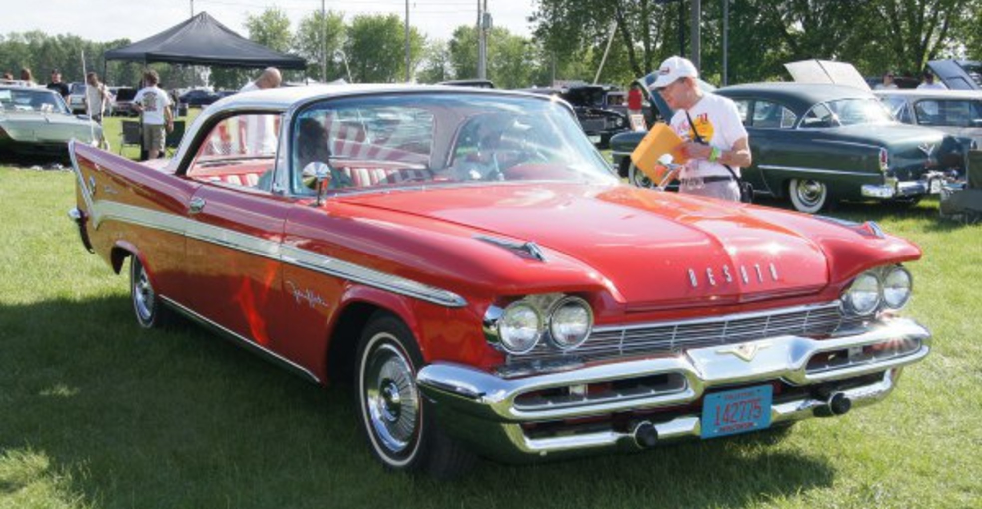 DeSoto Fireflite III Two-Door Sportsman (facelift 1959) 6.3 V8 (325 Hp) TorqueFlite 1958, 1959 