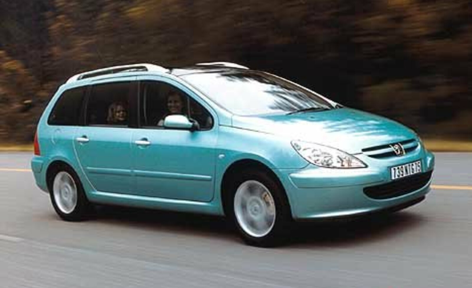 Peugeot 307 Station Wagon 1.6 16 V (109 Hp) 2002, 2003, 2004, 2005 