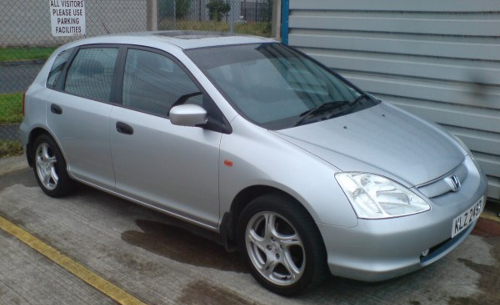 Honda Civic VII Hatchback 5D 1.4 16V (90 Hp) Automatic 2001, 2002, 2003, 2004, 2005, 2006 