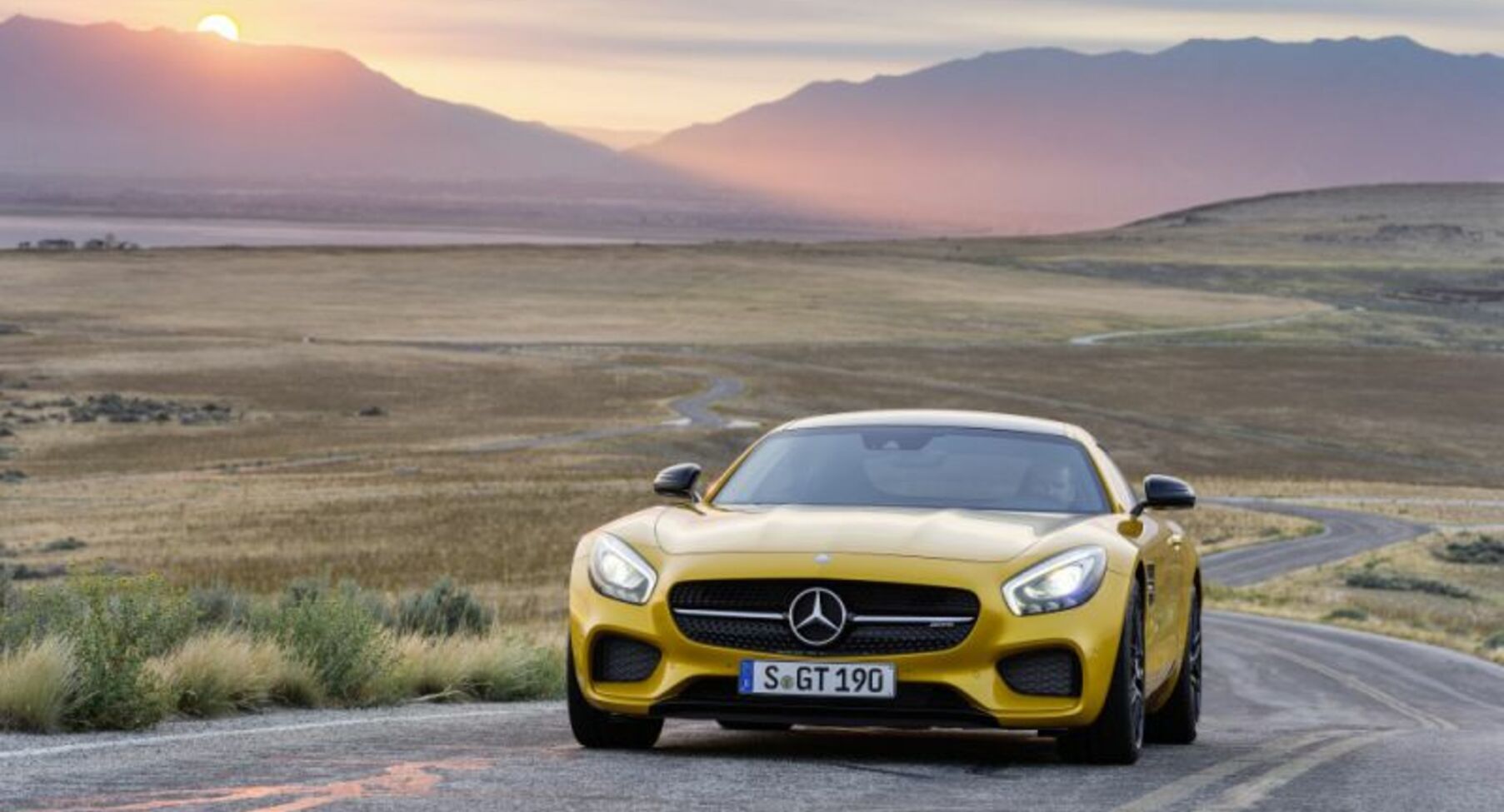 Mercedes-Benz AMG GT (C190) S 4.0 V8 (510 Hp) DCT 2015, 2016, 2017 