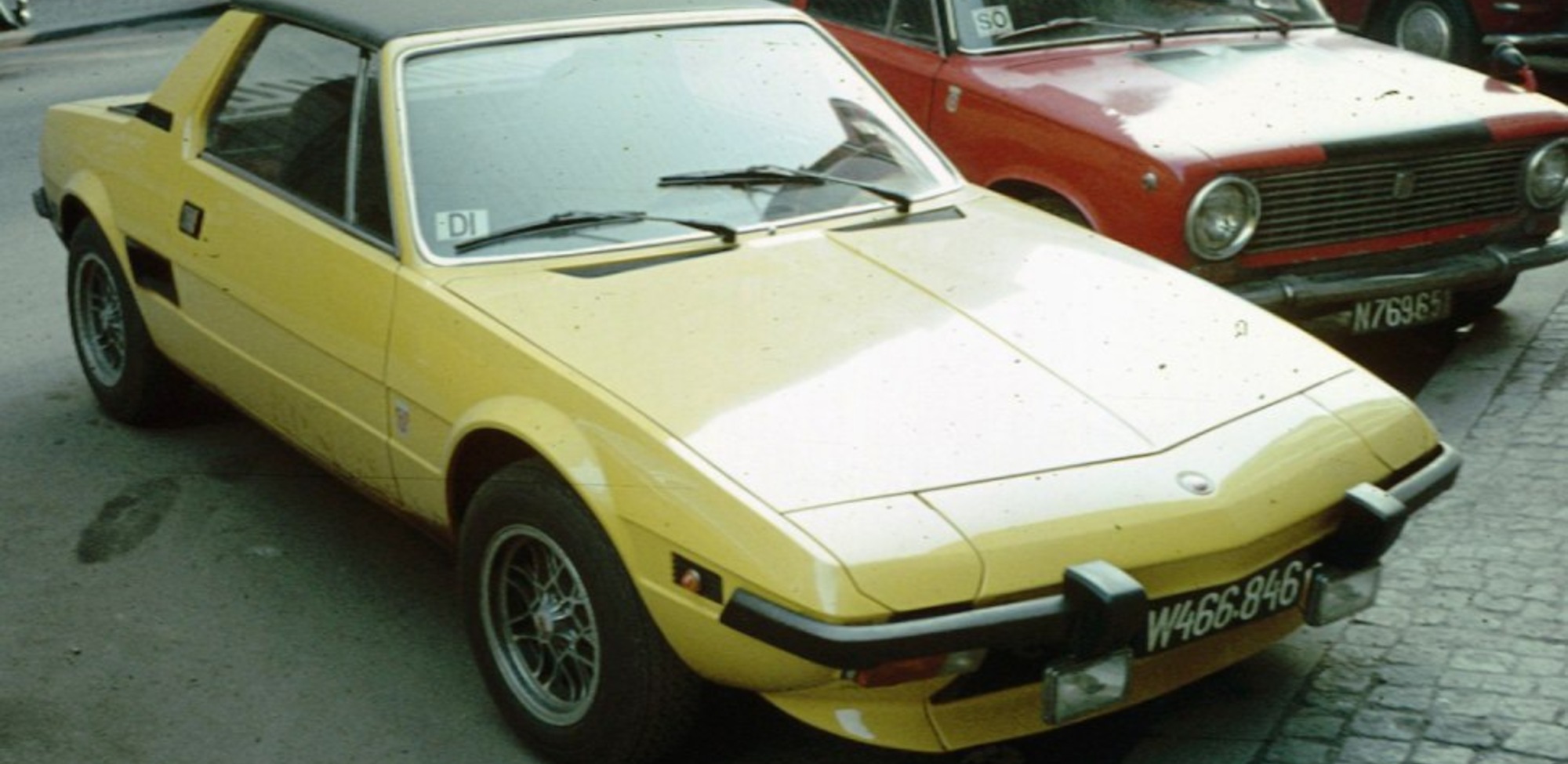 Fiat X 1/9 (128 AS) 1.3 (73 Hp) 1975, 1976, 1977, 1978 