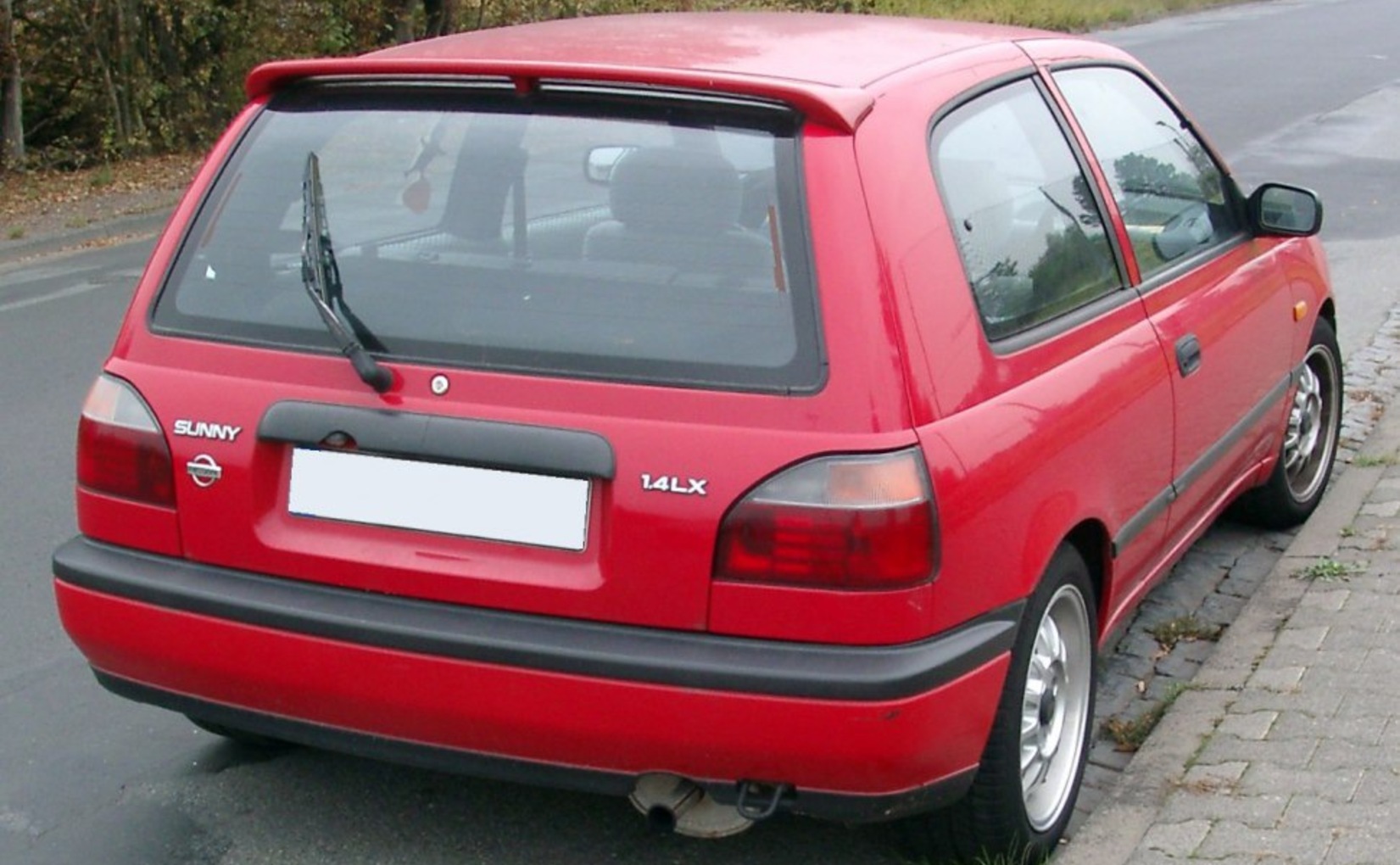 Nissan Sunny III Hatch (N14) 3 doors 1.6 16V (90 Hp) 1990, 1991, 1992 