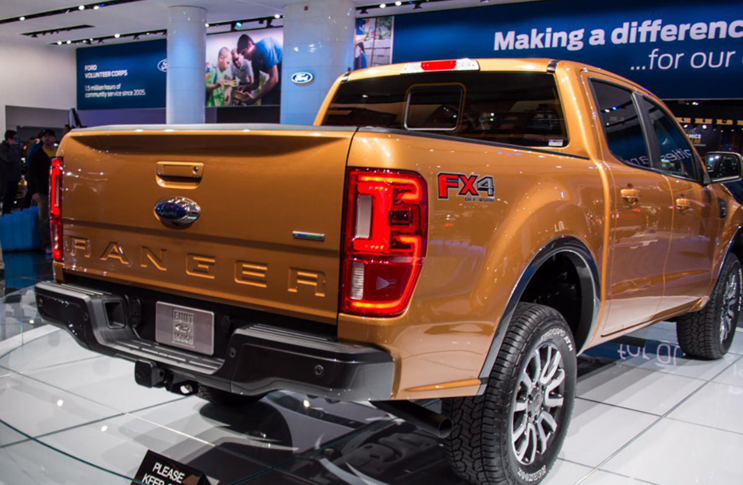 Ford Ranger IV SuperCrew (Americas) 2.3 EcoBoost (270 Hp) Automatic 2019, 2020, 2021 