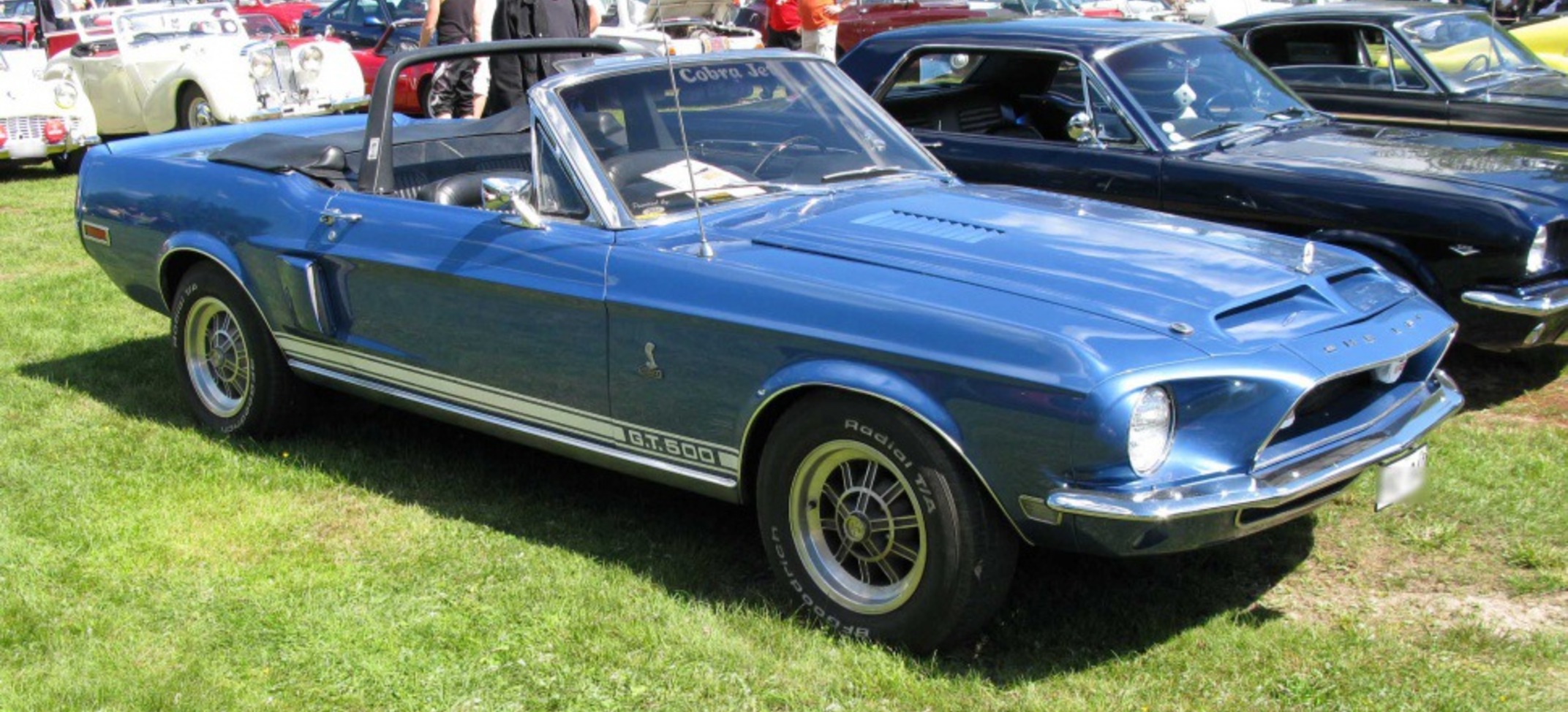 Ford Shelby I Cabrio GT 500 7.0 V8 (340 Hp) 1969, 1970 