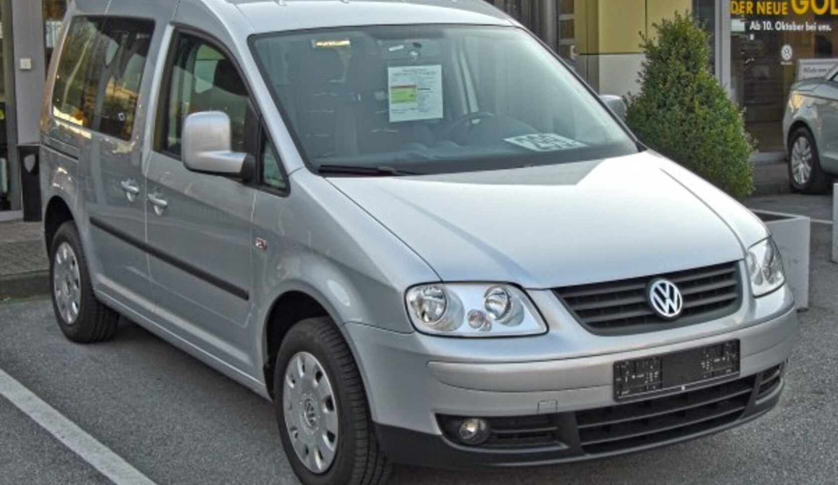 Volkswagen Caddy III 1.9 TDI (105 Hp) 2003, 2004, 2005, 2006, 2007, 2008, 2009, 2010 