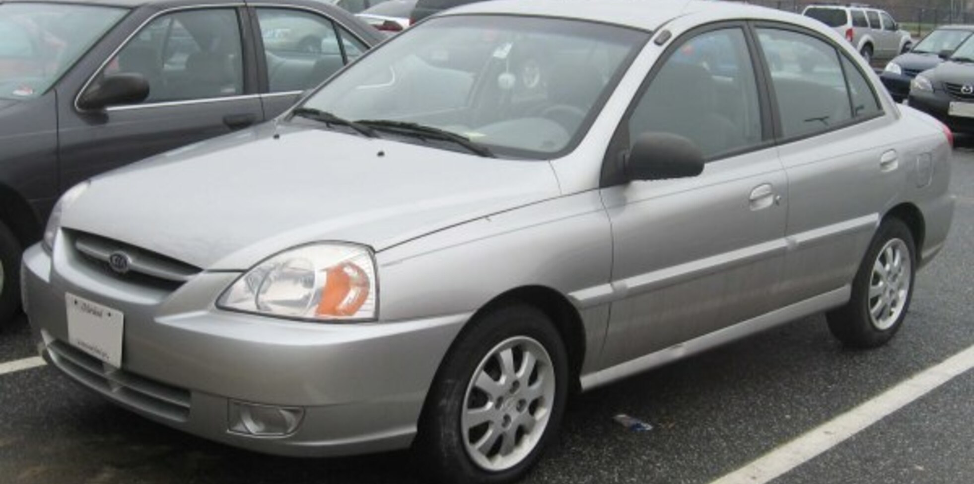 Kia Rio I Sedan (DC, facelift 2002) 1.3i (82 Hp) 2002, 2003, 2004, 2005 