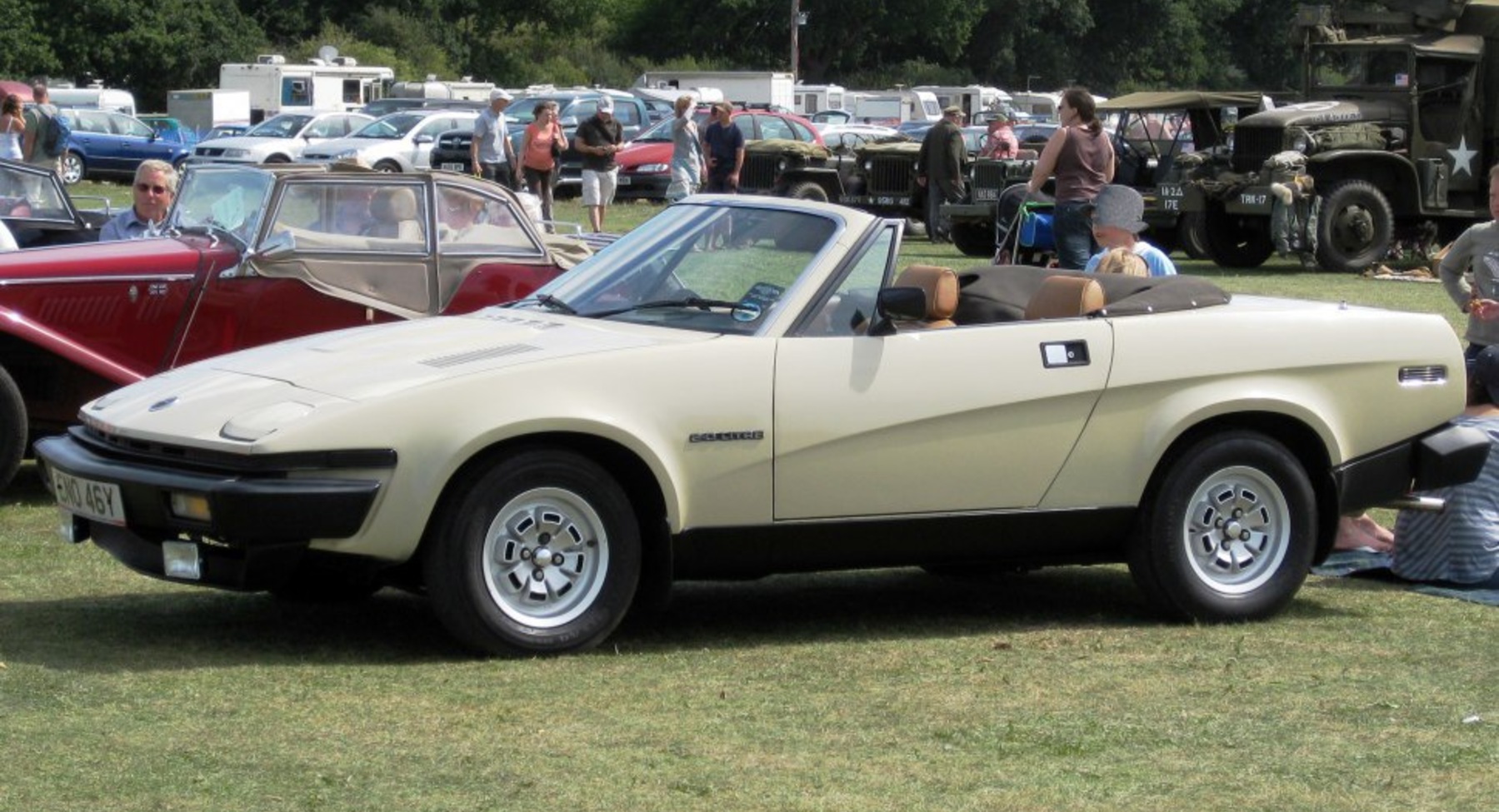 Triumph TR 7 Cabriolet 2.0 (106 Hp) 1977, 1978, 1979, 1980, 1981 