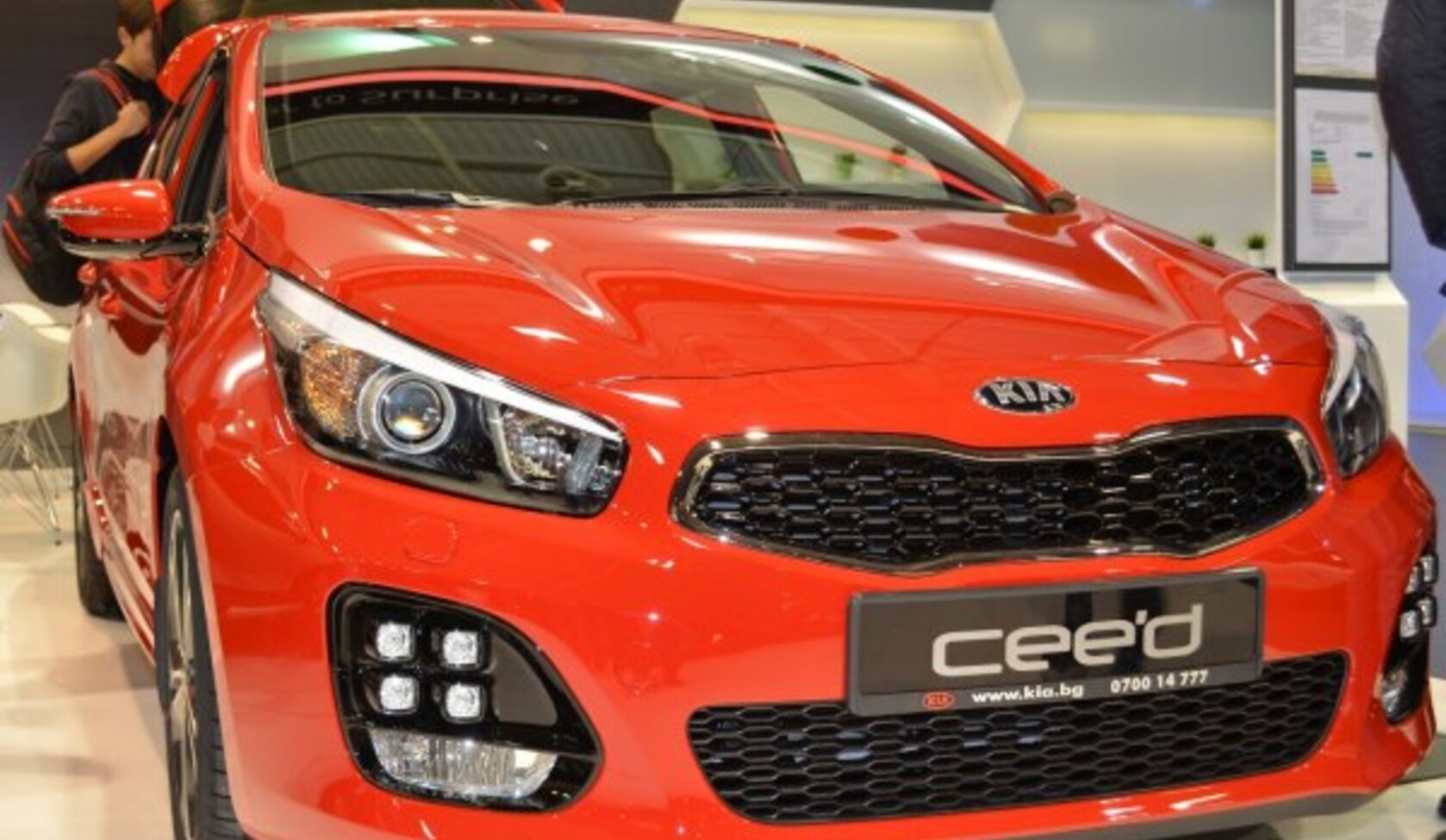 Kia Cee'd II (facelift 2015) 1.4 CVVT (100 Hp) ISG 2015, 2016, 2017, 2018 