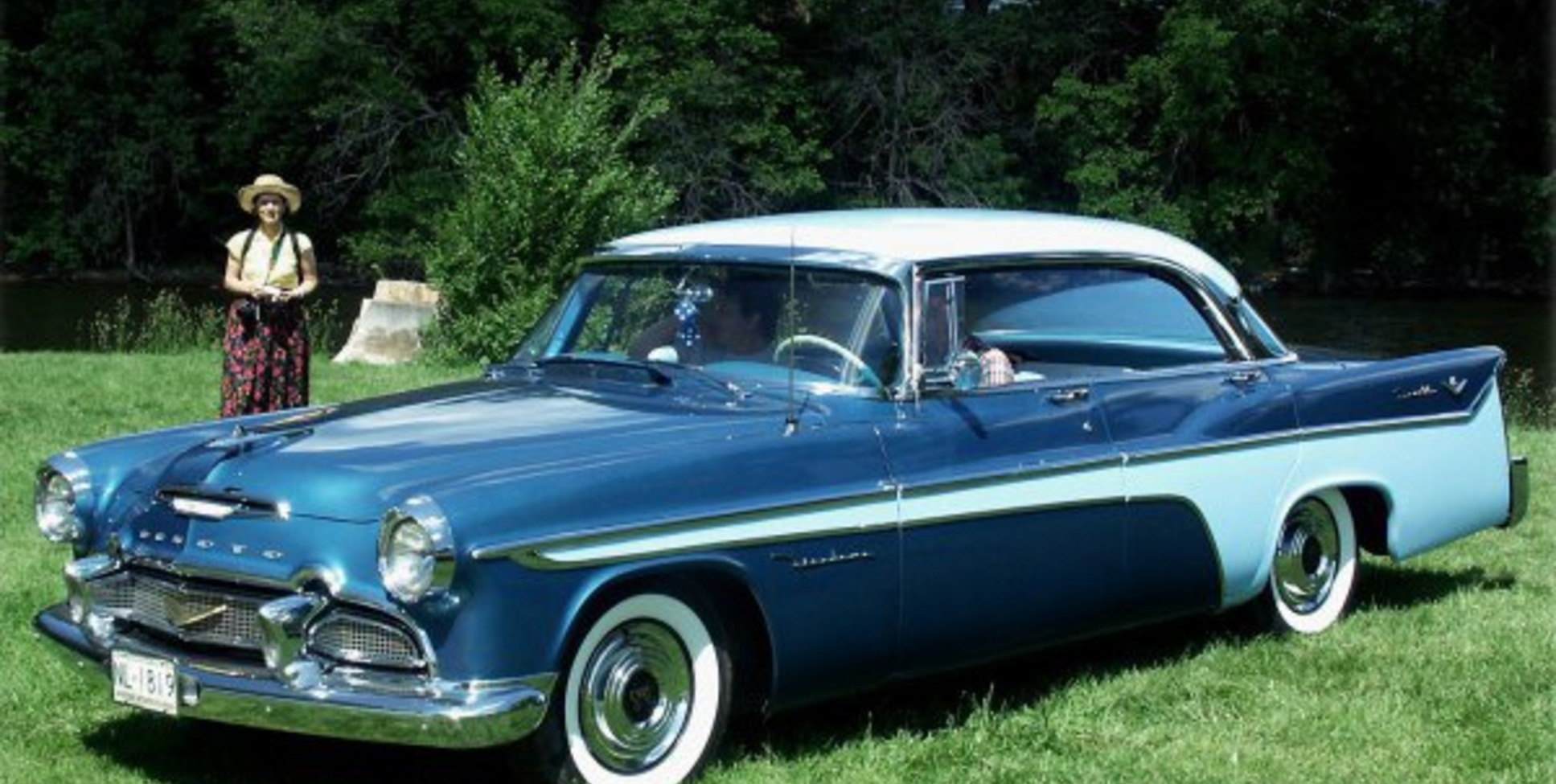 DeSoto Firedome II Four-Door Sportsman (facelift 1956) 5.4 V8 (230 Hp) PowerFlite 1955, 1956 