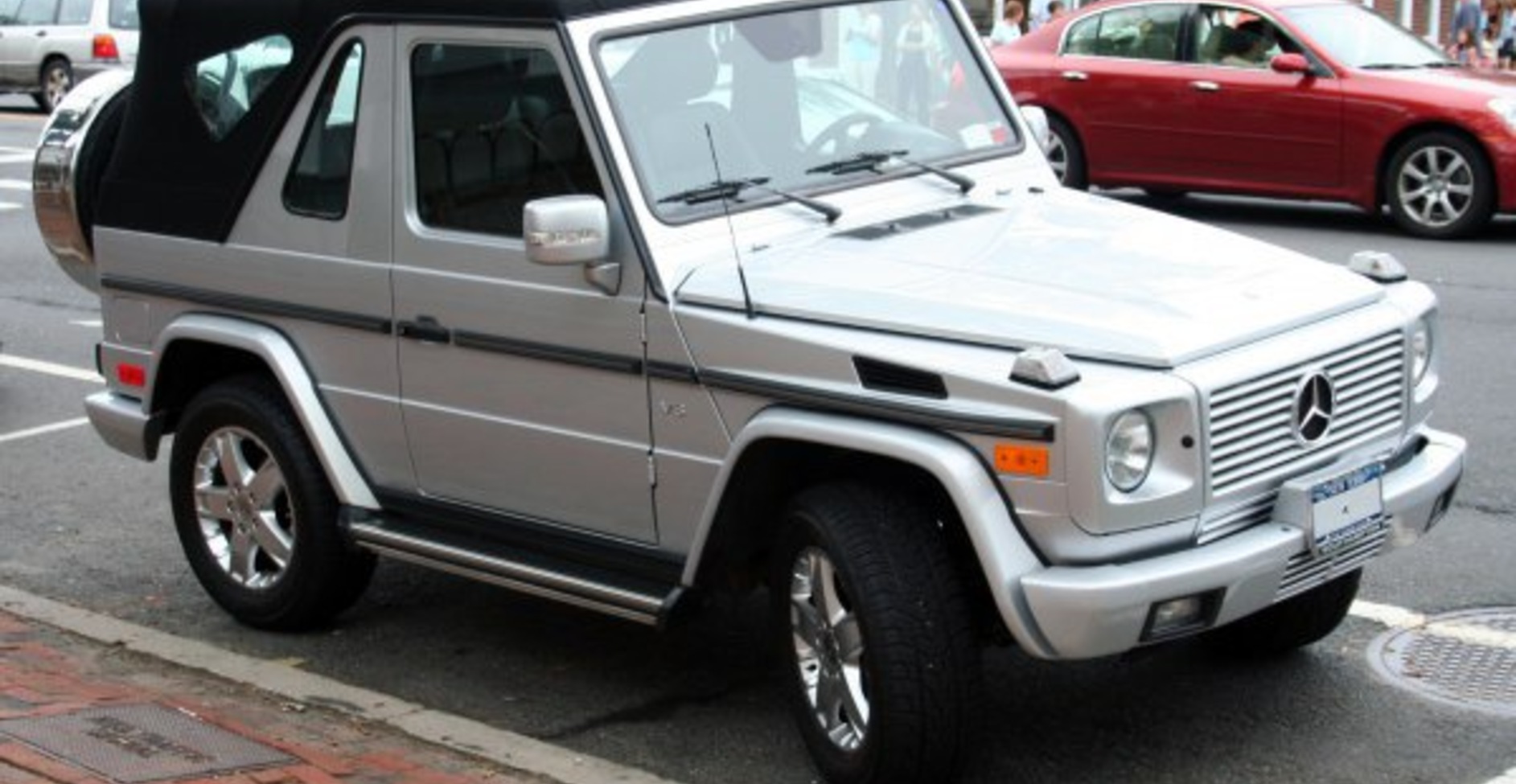 Mercedes-Benz G-class Cabriolet (W463, facelift 2000) G 320 V6 (215 Hp) 4MATIC Automatic 2001, 2002, 2003, 2004, 2005, 2006 