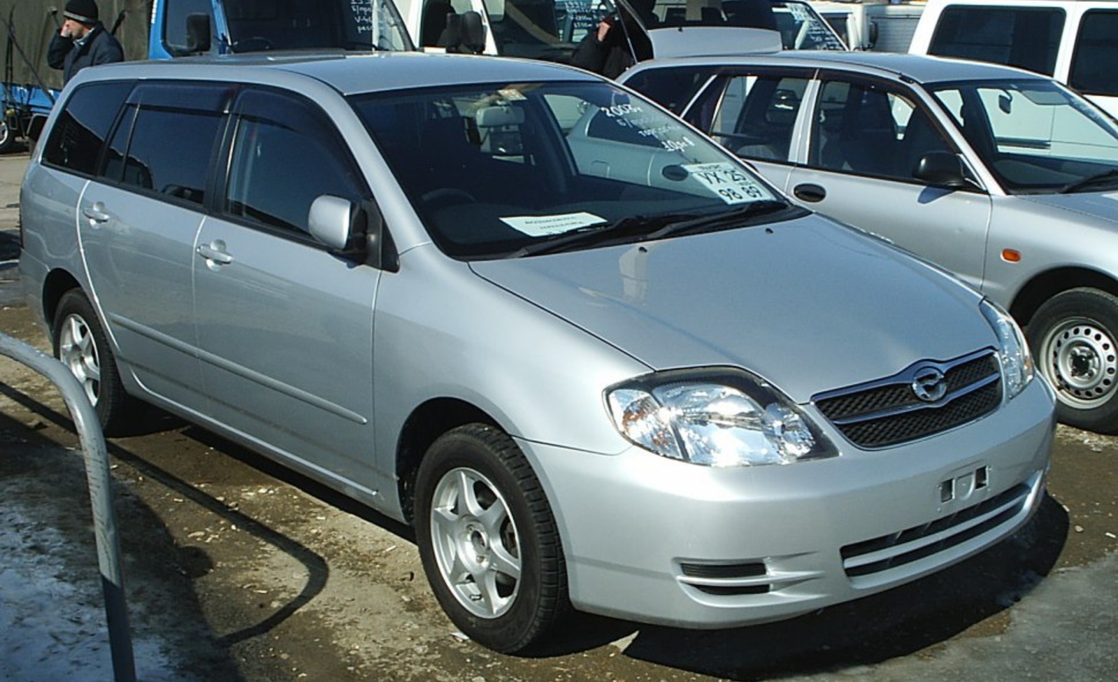 Toyota Corolla Fielder IX 1.8i (136 Hp) Auromatic 2000, 2001, 2002, 2003, 2004, 2005, 2006, 2007 