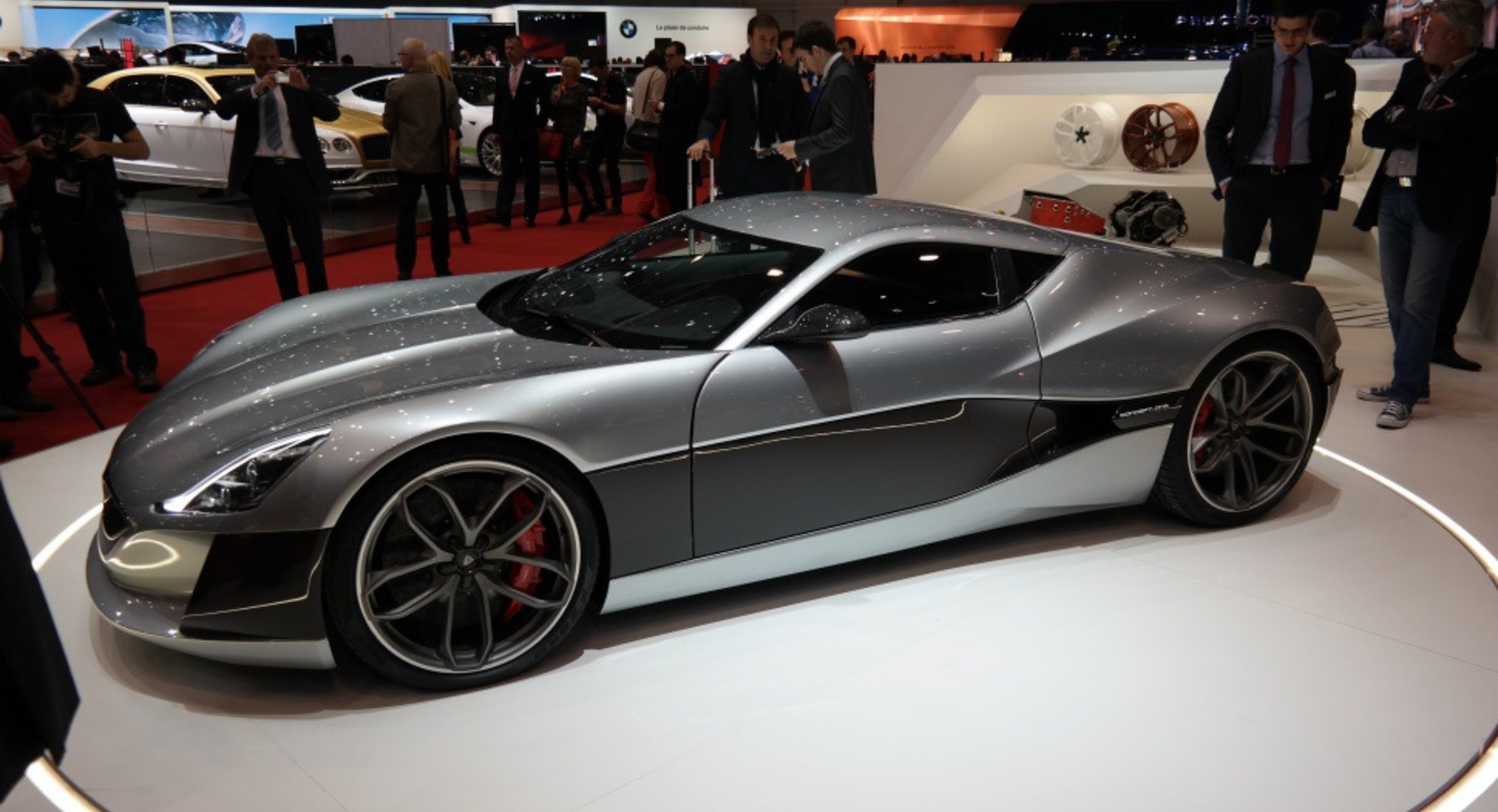 Rimac Concept One 90 kWh (1224 Hp) AWD CVT 2016, 2017, 2018, 2019, 2020, 2021