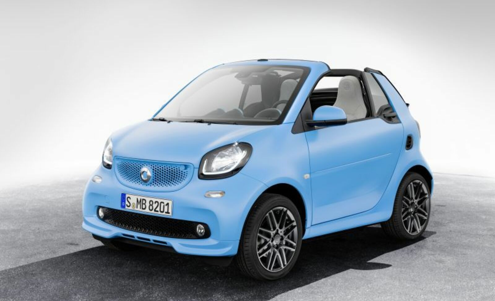 Smart Fortwo III cabrio 17.6 kWh (82 Hp) electric drive 2017, 2018, 2019 