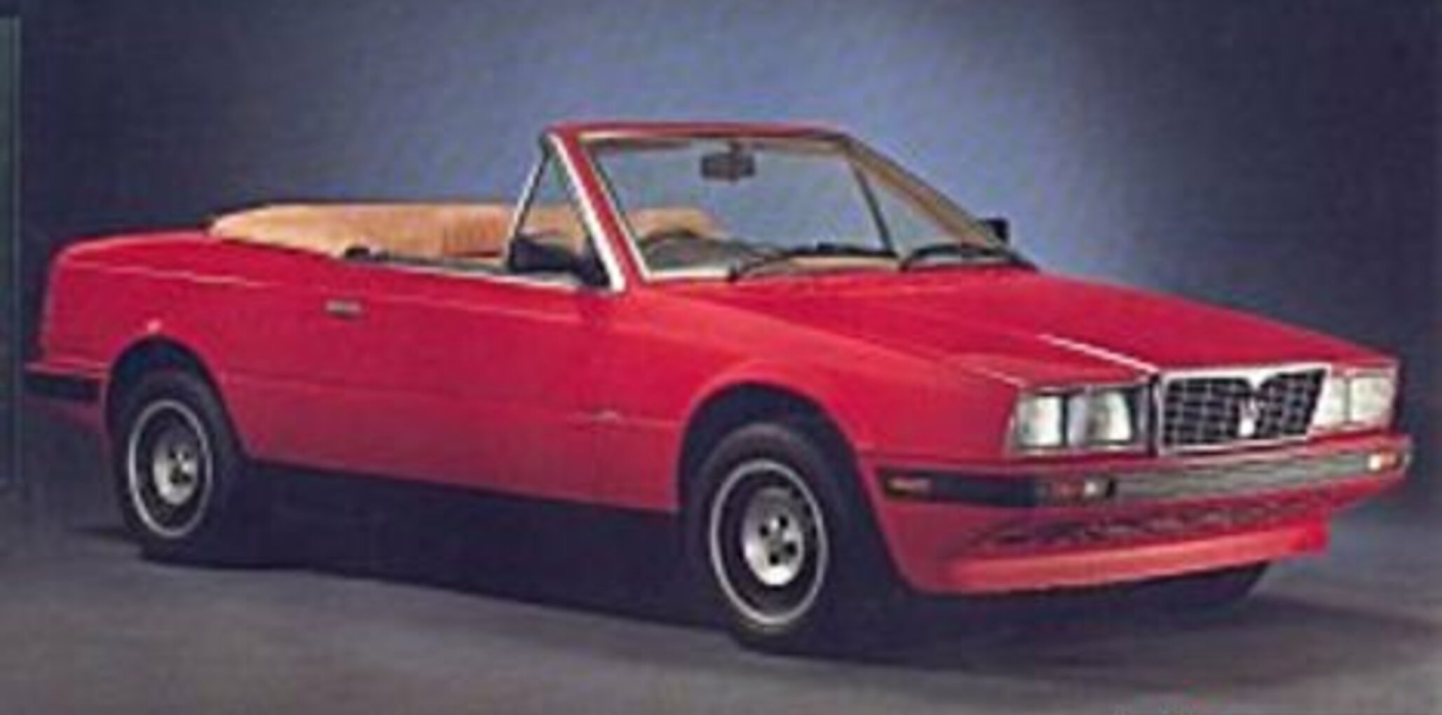 Maserati Biturbo Spyder 2.0 (184 Hp) 1985, 1986, 1987 