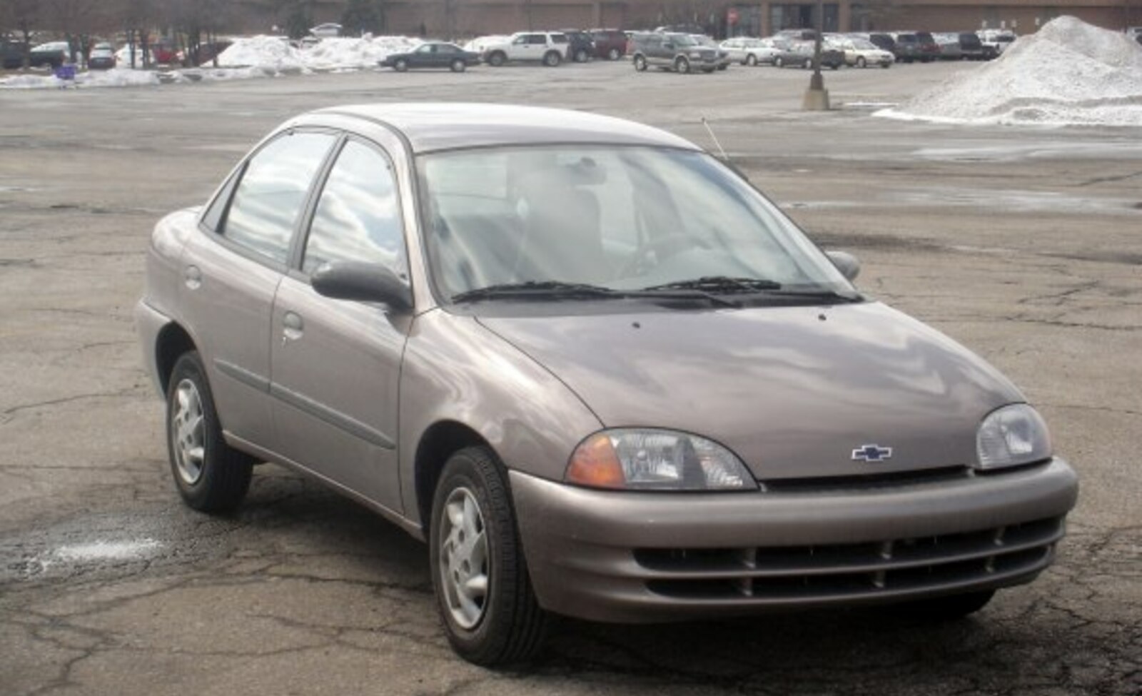 Chevrolet Metro Sedan (MR226) 1.3 LSi (79 Hp) 1998, 1999, 2000, 2001, 2002, 2003, 2004, 2005, 2006, 2007 