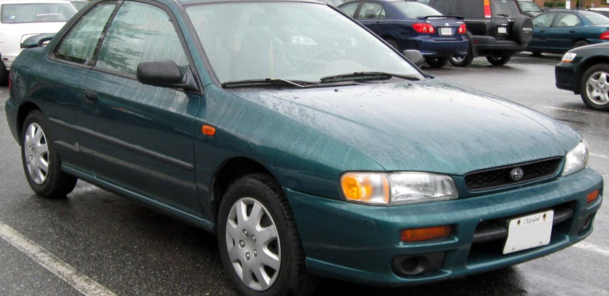 Subaru Impreza I Coupe (GFC) 2.5 (167 Hp) 4WD Automatic 1998, 1999, 2000 