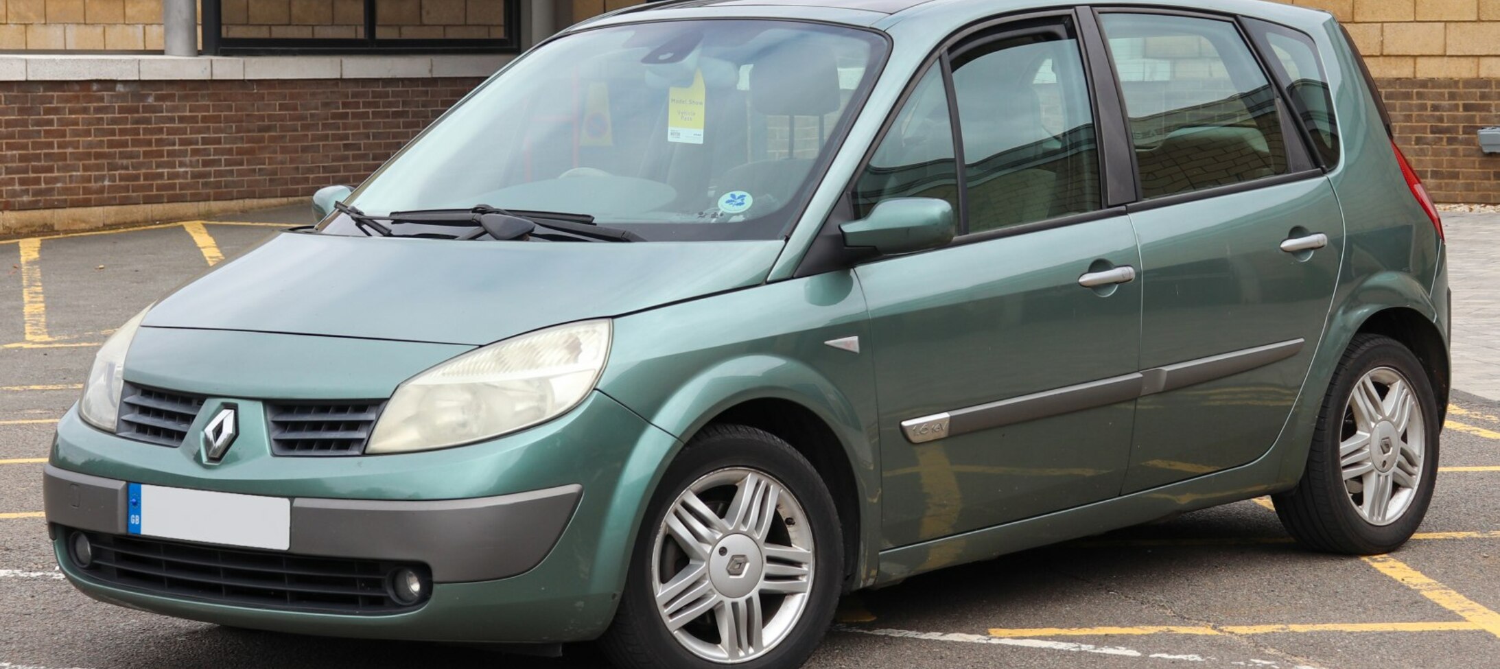 Renault Scenic II (Phase I) 1.4 i 16V (98 Hp) 2003, 2004, 2005, 2006 