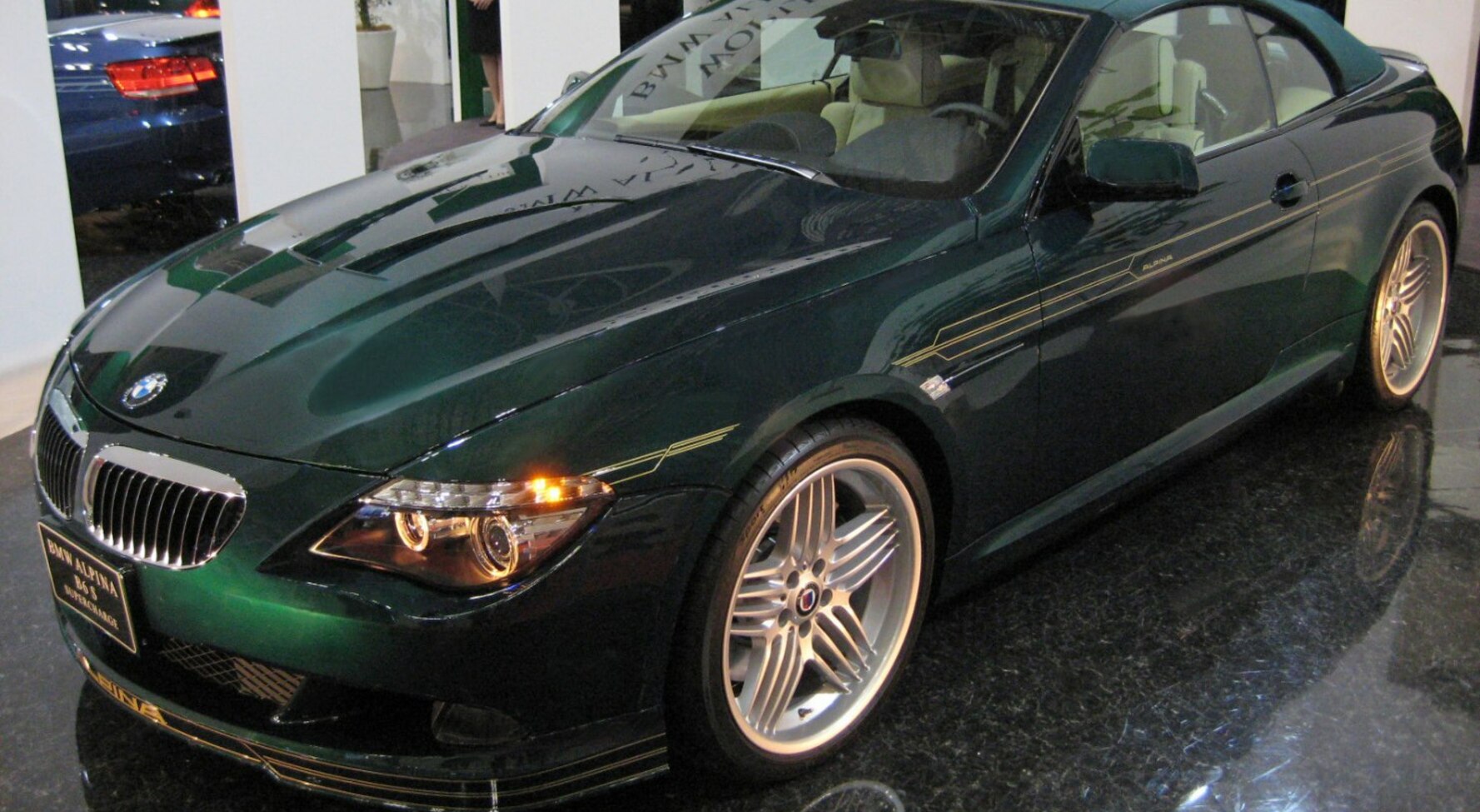 Alpina B6 Cabrio (E64) 4.4i V8(500 Hp) 2005, 2006, 2007, 2008 