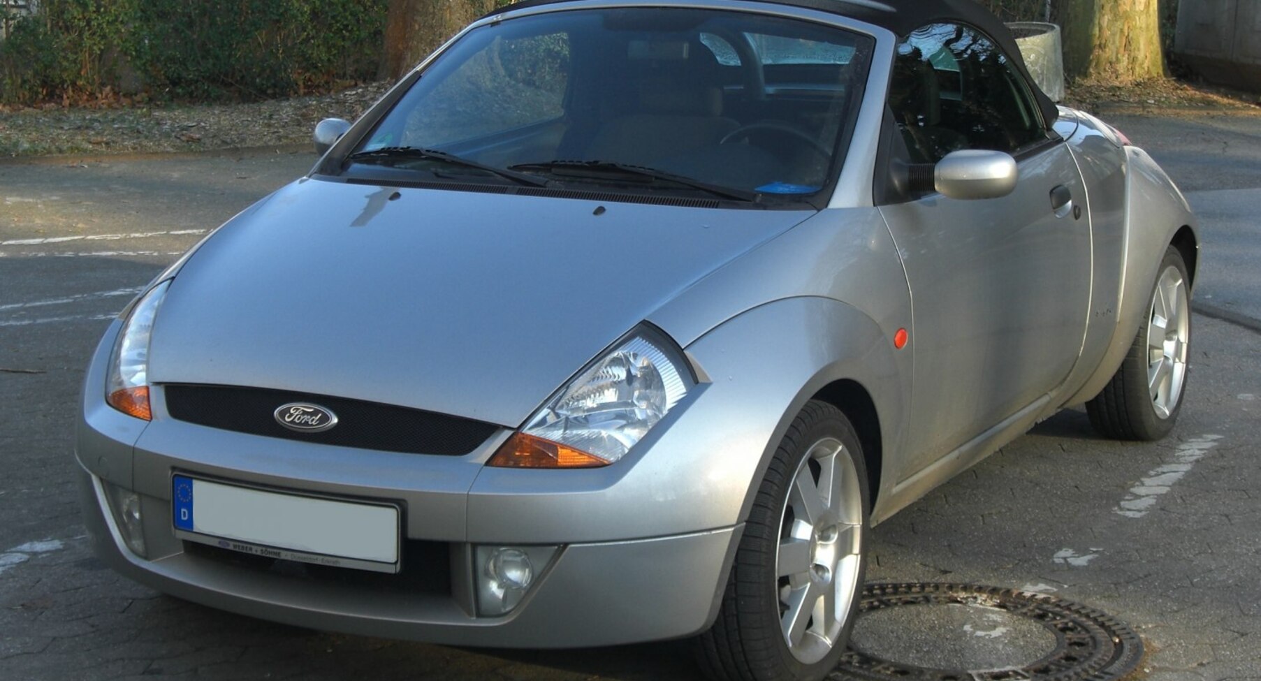 Ford Streetka (RL2) 1.6i (95 Hp) 2002, 2003, 2004, 2005, 2006