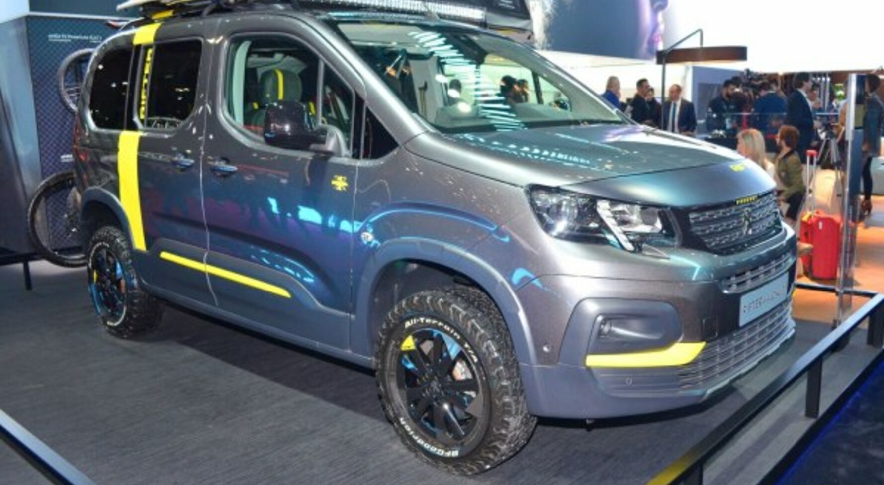 Peugeot Rifter 4x4 Concept 1.5 diesel (131 Hp) 4x4 2019, 2020, 2021