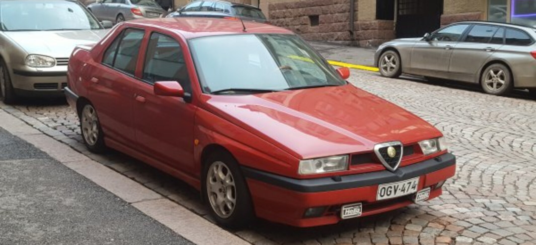 Alfa Romeo 155 (167) 1.6 T.Spark 16V (120 Hp) 1996, 1997, 1998 