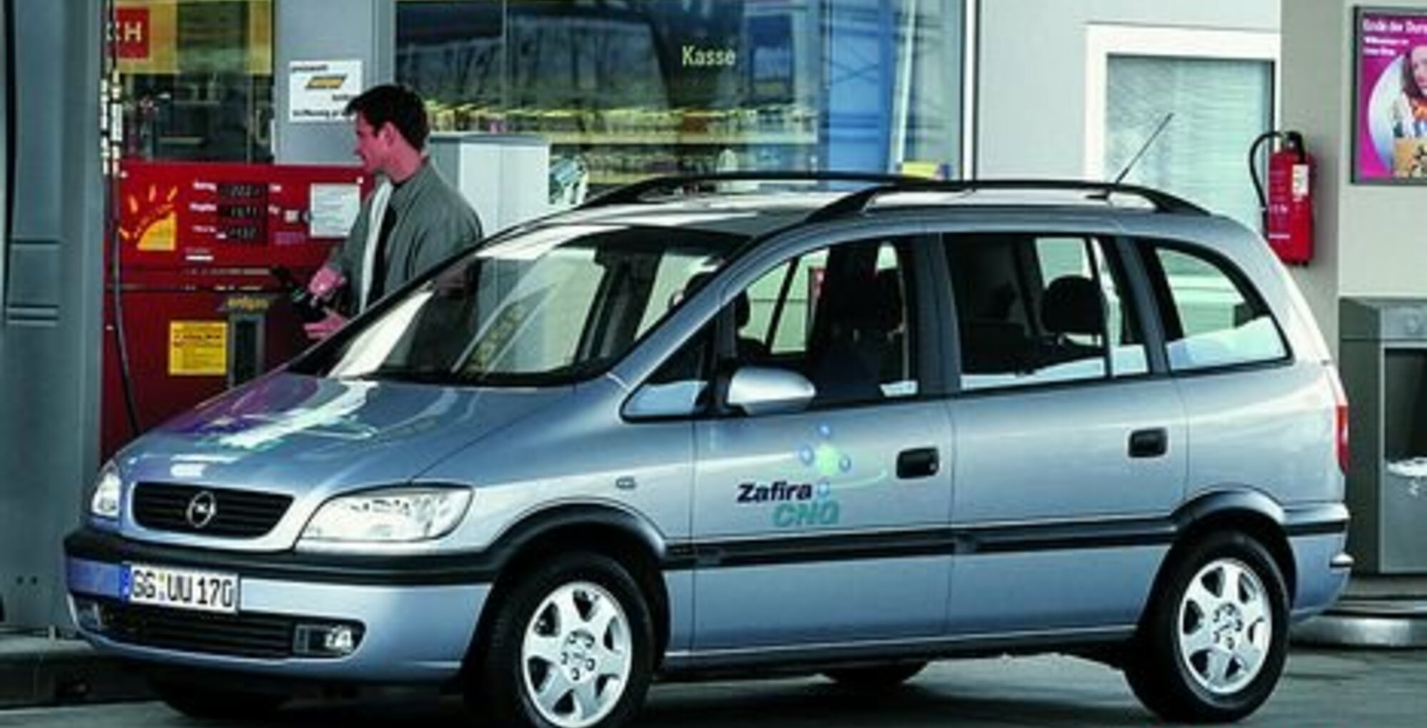 Opel Zafira A (T3000) 1.8 16V (125 Hp) 1999, 2000, 2001, 2002 