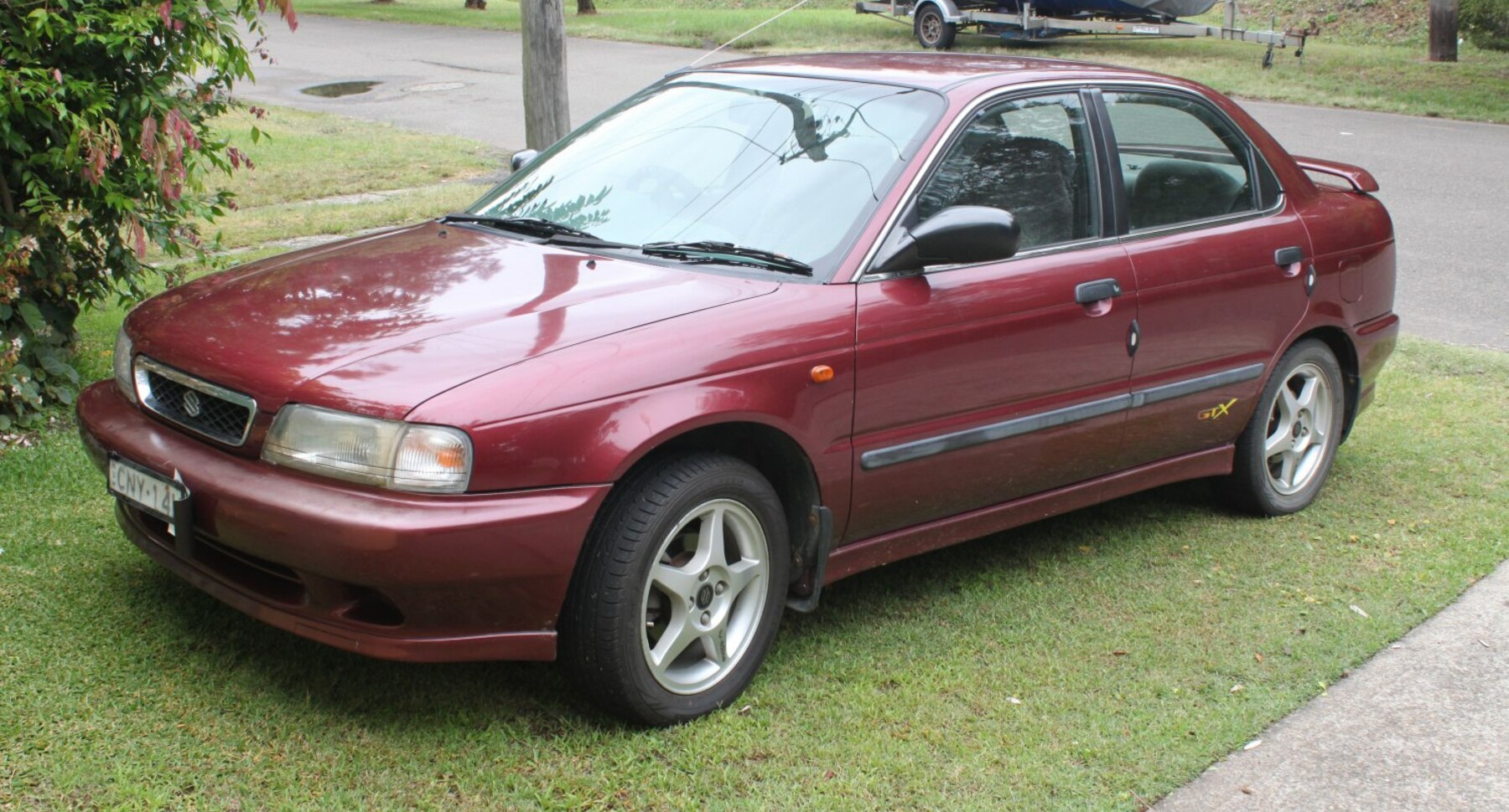 Suzuki Baleno (EG, 1995) 1.6 i 16V (98 Hp) Automatic 1995, 1996, 1997, 1998, 1999, 2000, 2001, 2002